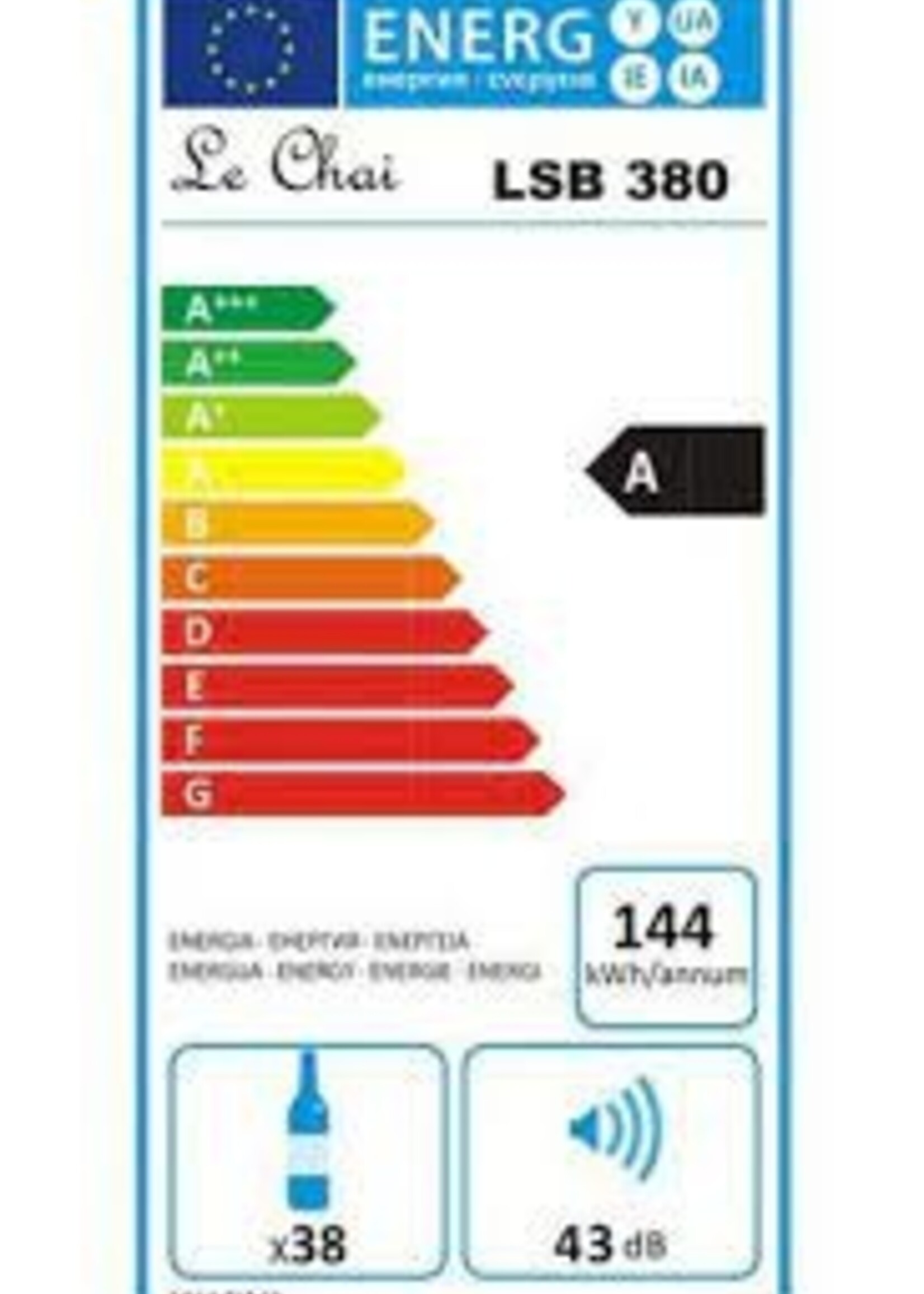 LE CHAI LSB380 wijnkoelkast