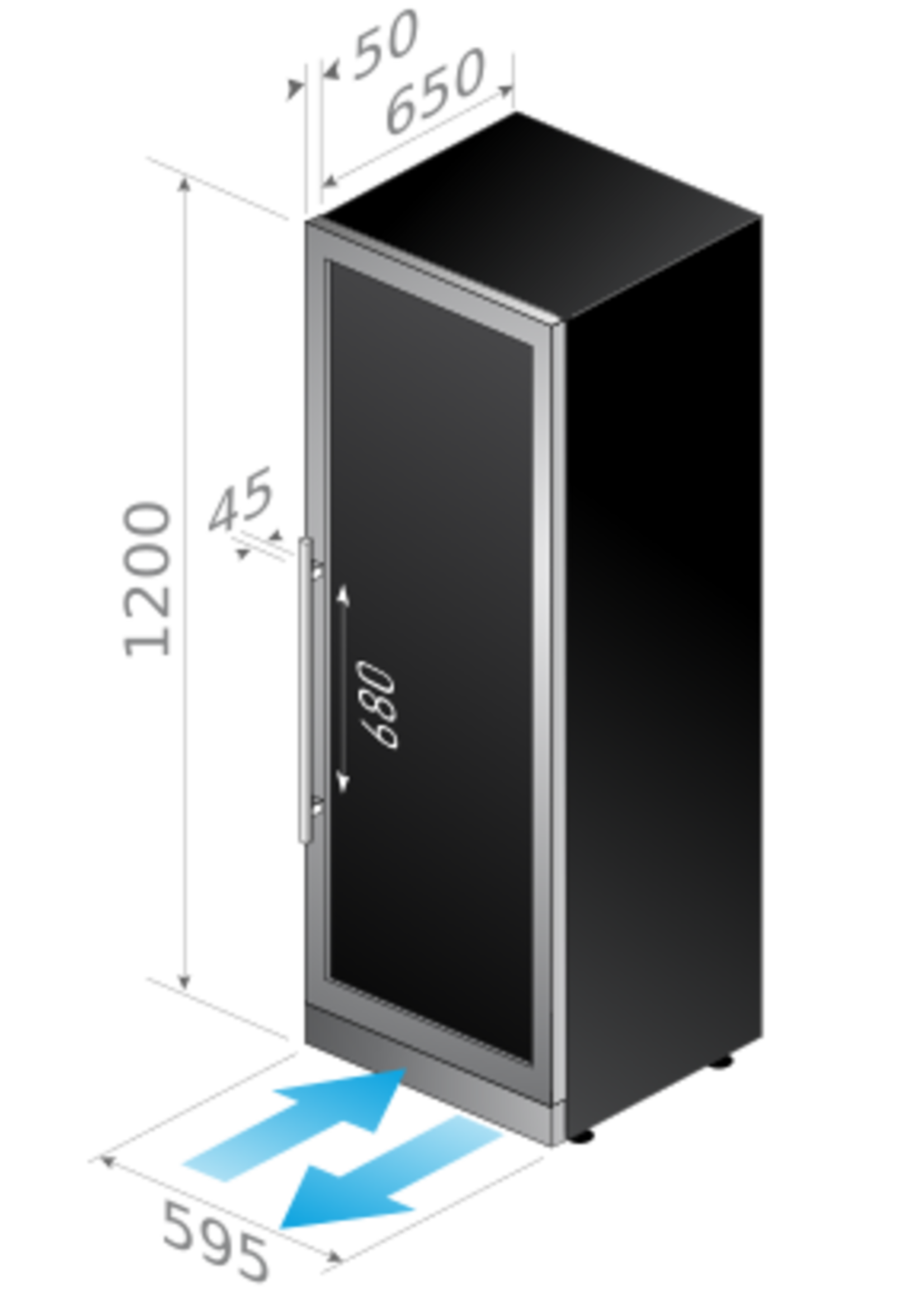 LE CHAI PRO680M wijnkoelkast