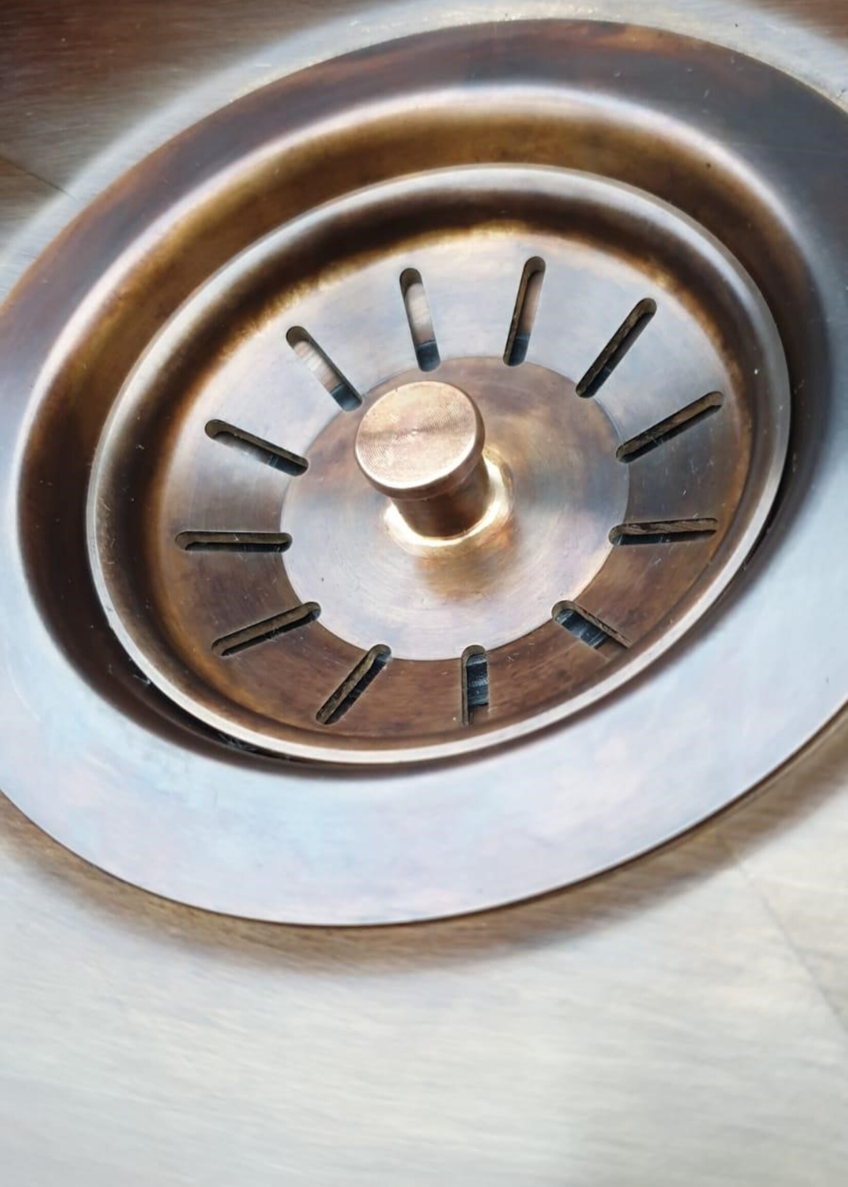 Veldkamp Messing/patina spoelbak