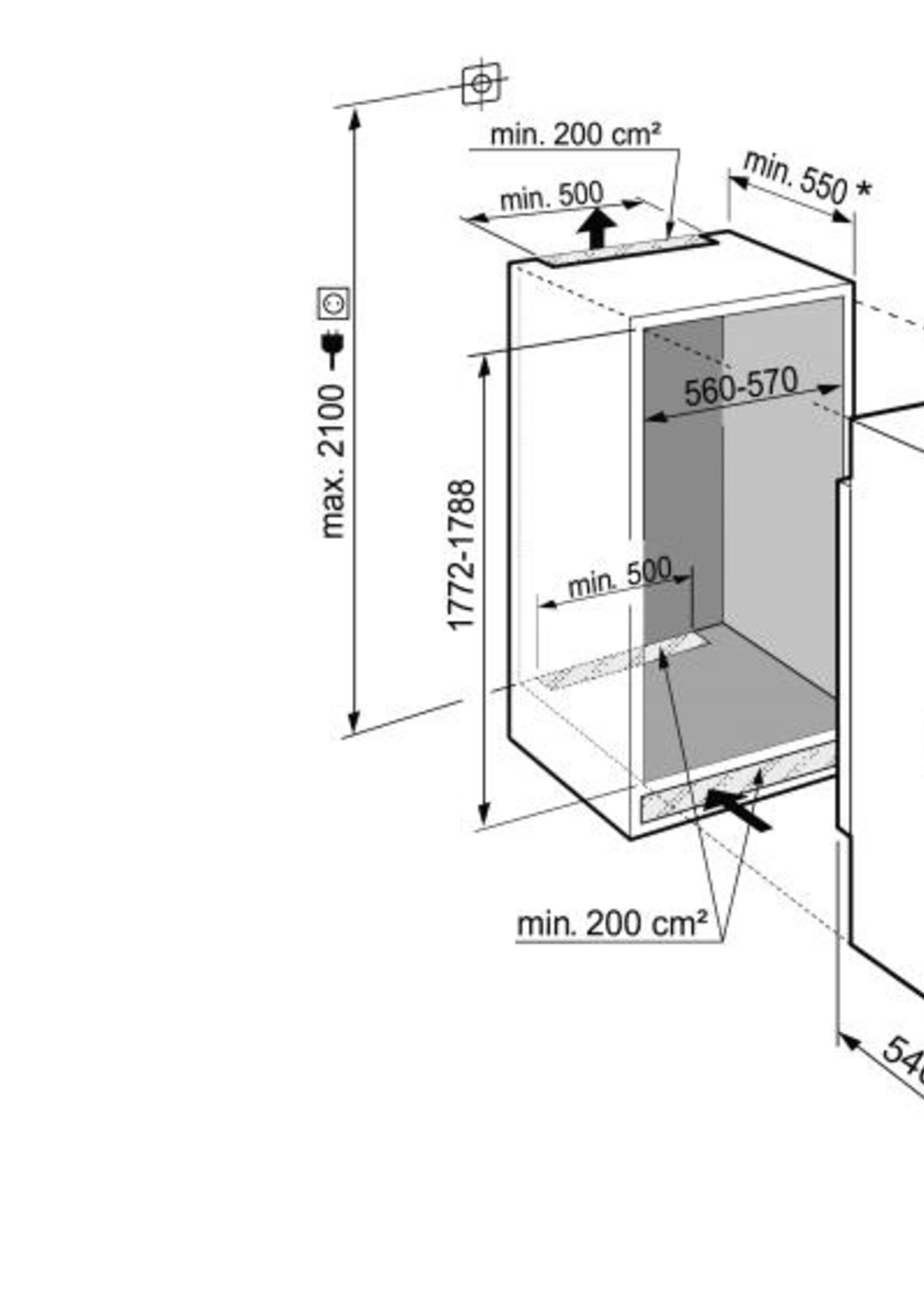 Liebherr ICNDI517320 koel-vriescombinatie