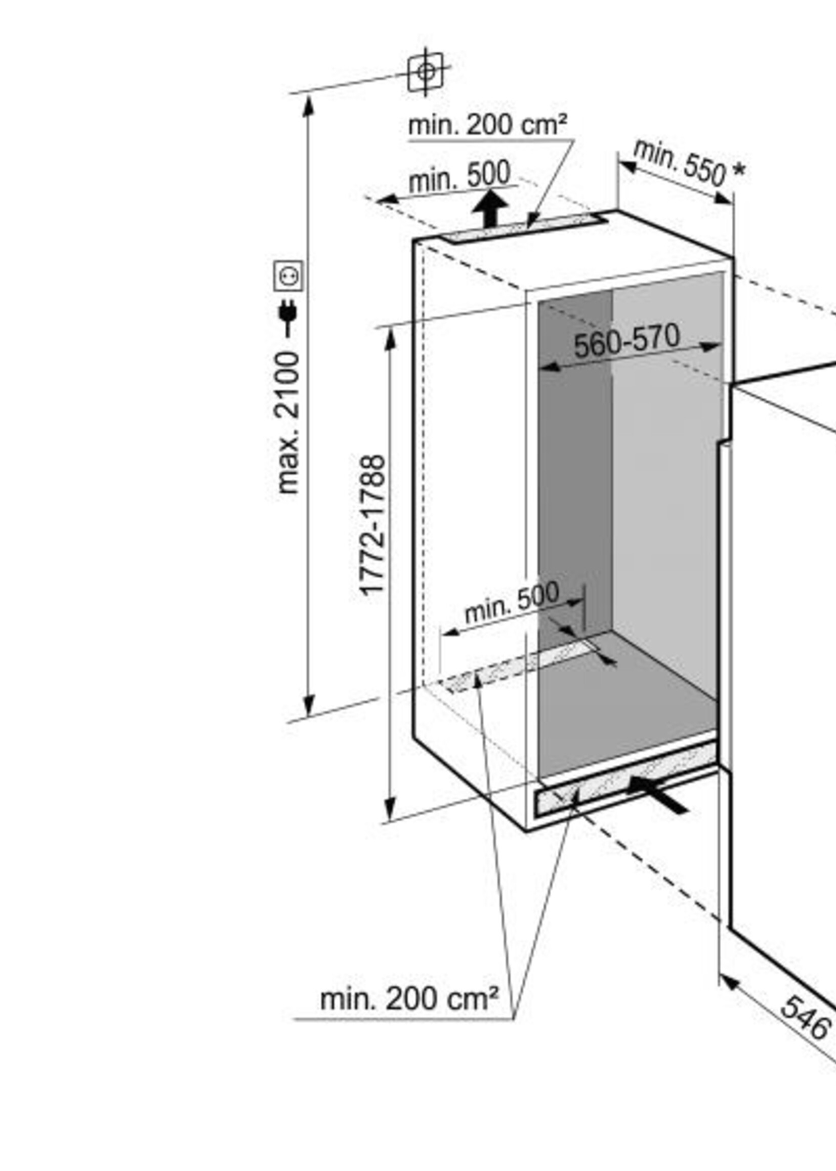Liebherr IRBDI5171-20 koelkast