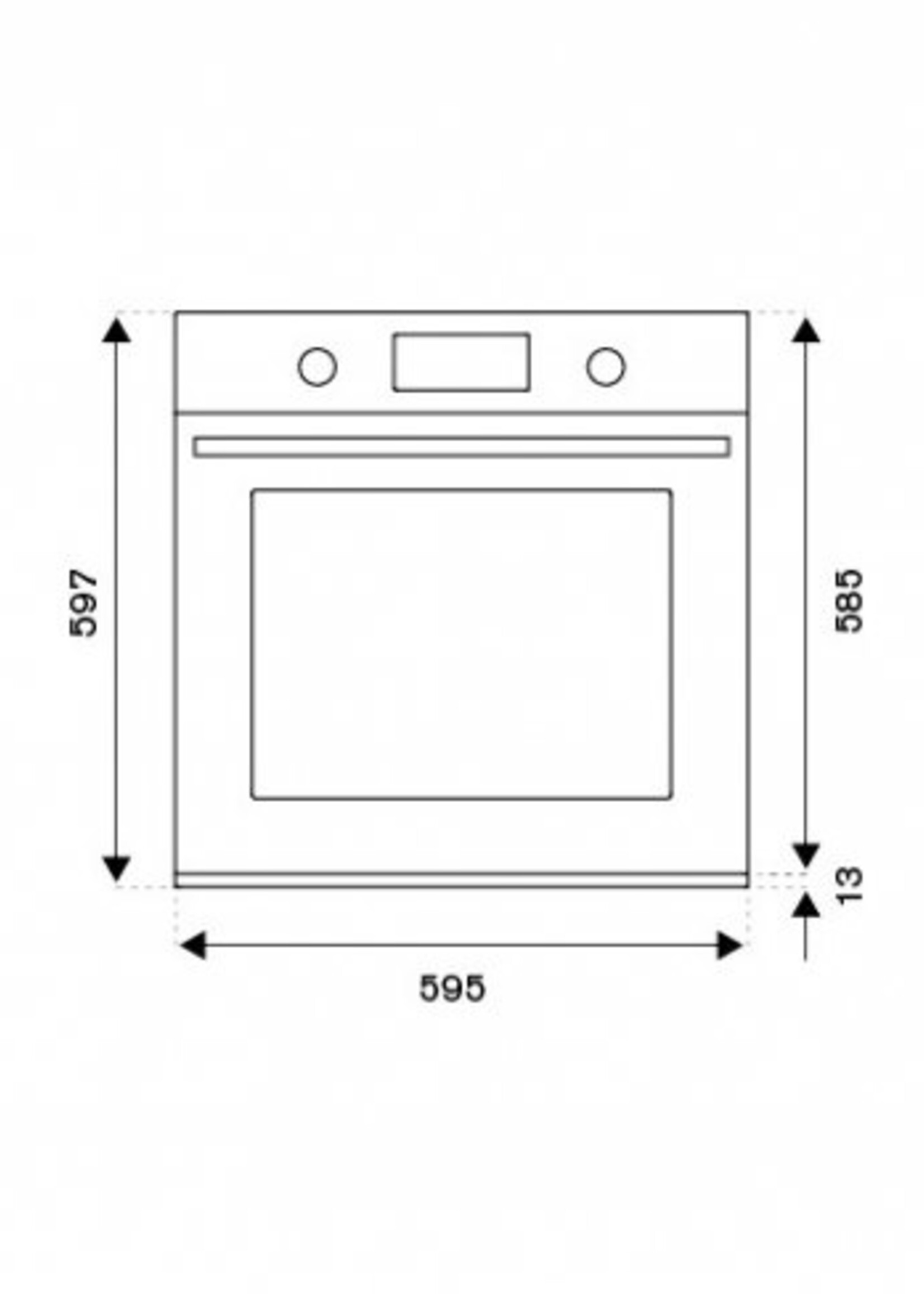 Bertazzoni F6011MODPTN inbouw oven