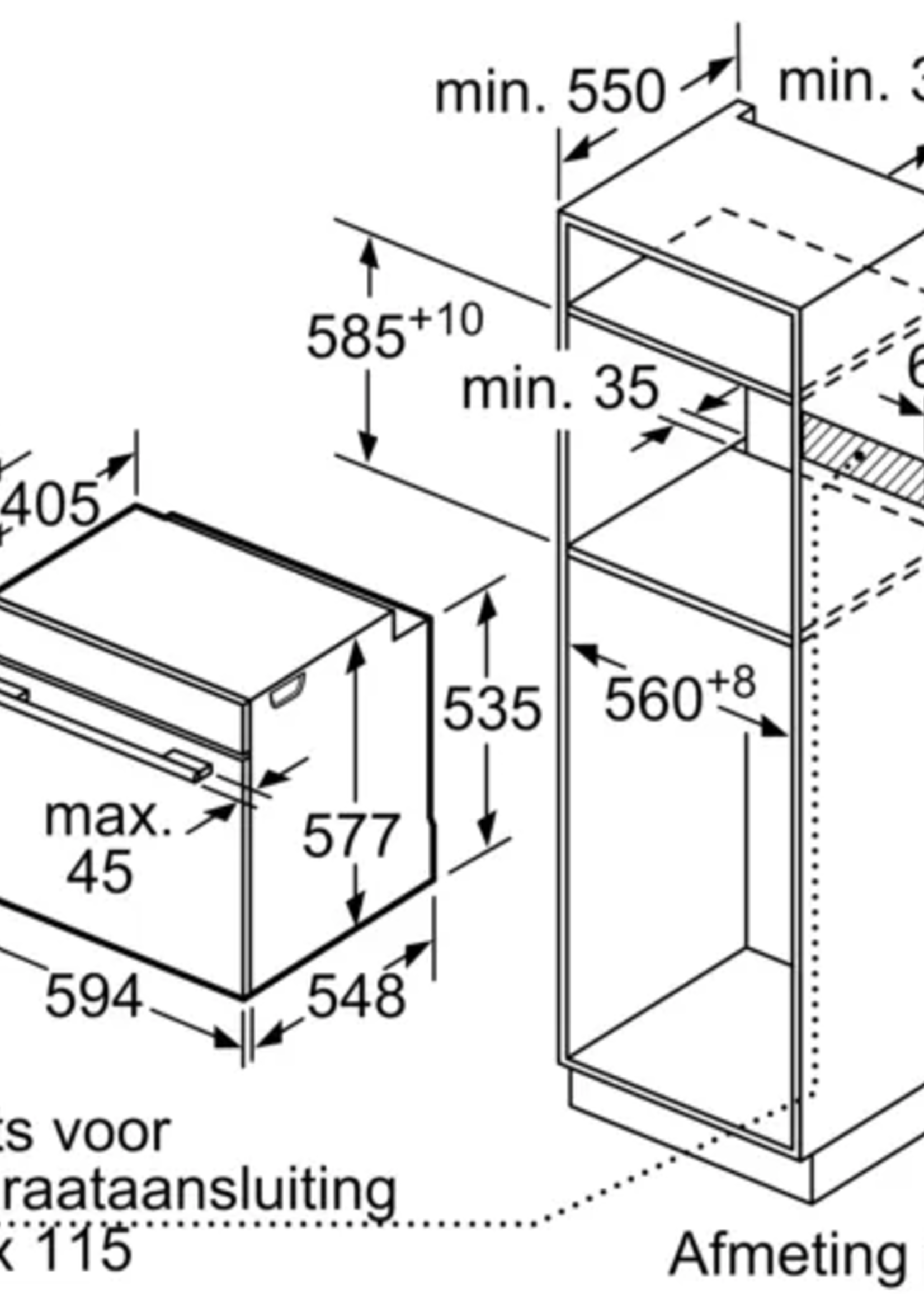 Bosch HBG8769C7 Solo Oven - 60 cm - Bosch AccentLine