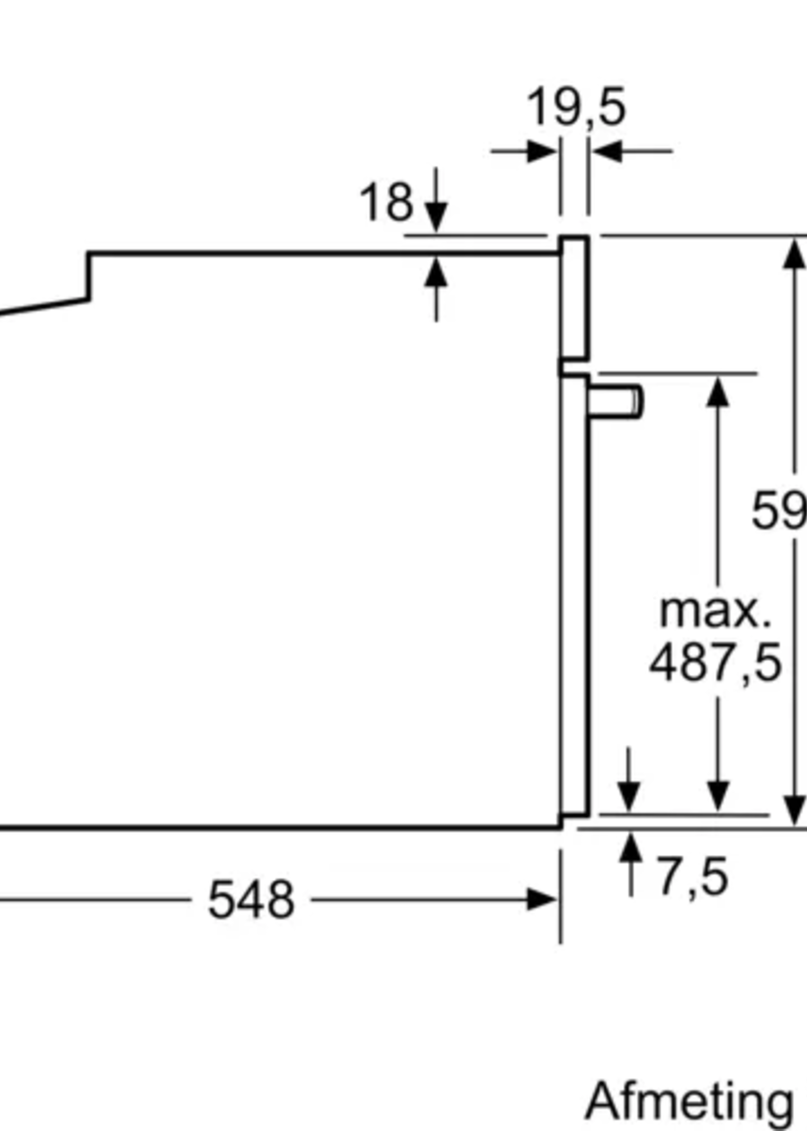 Bosch HBG8769C7 Solo Oven - 60 cm - Bosch AccentLine
