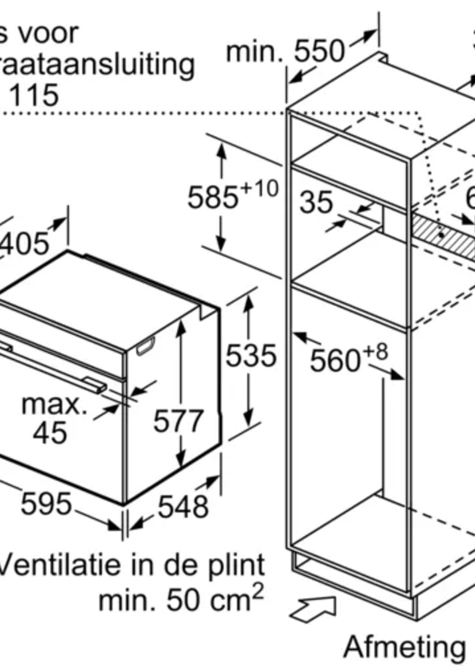 Bosch HBG8769C7 Solo Oven - 60 cm - Bosch AccentLine