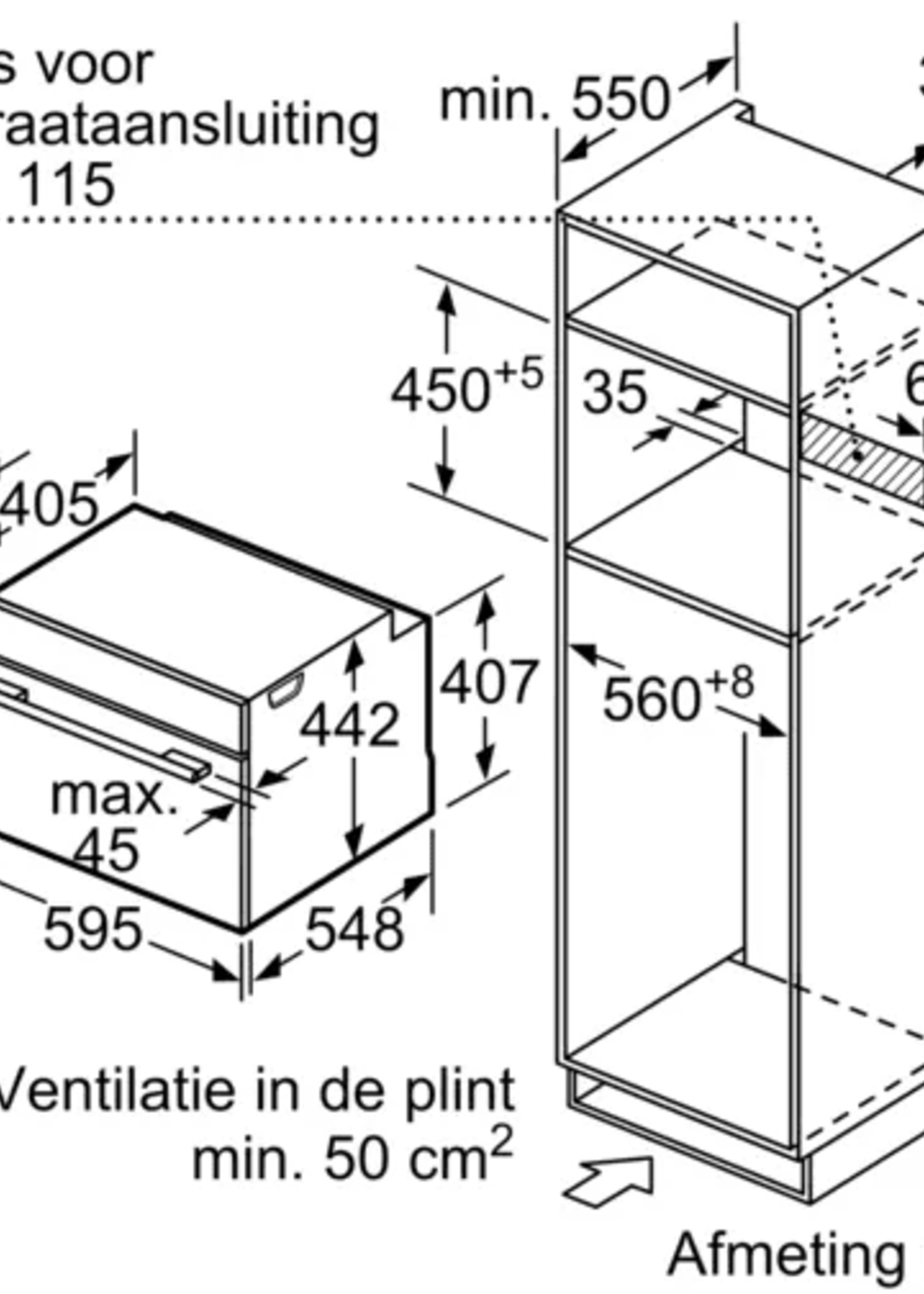 Bosch CMG836NS1 combi magnetron