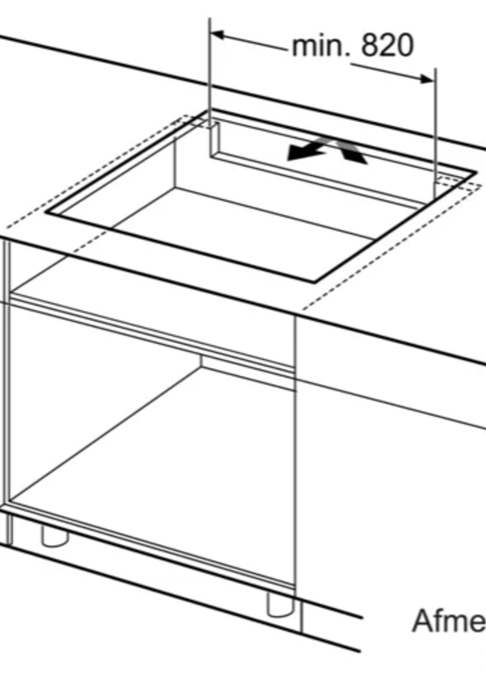 Neff T59FS5RX2 Inductiekookplaat - 90 cm - Zwart - Neff Collection