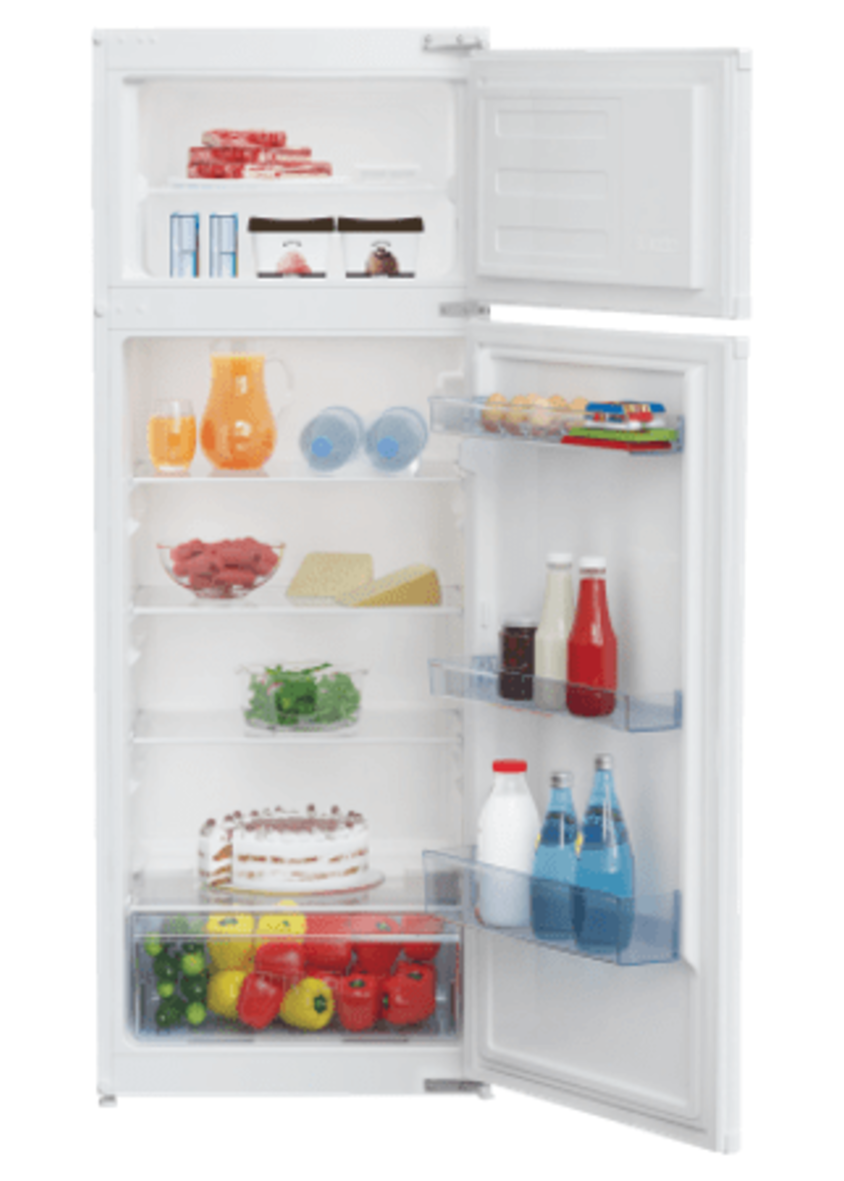 Beko BDSA250K3SN inbouw koelkast