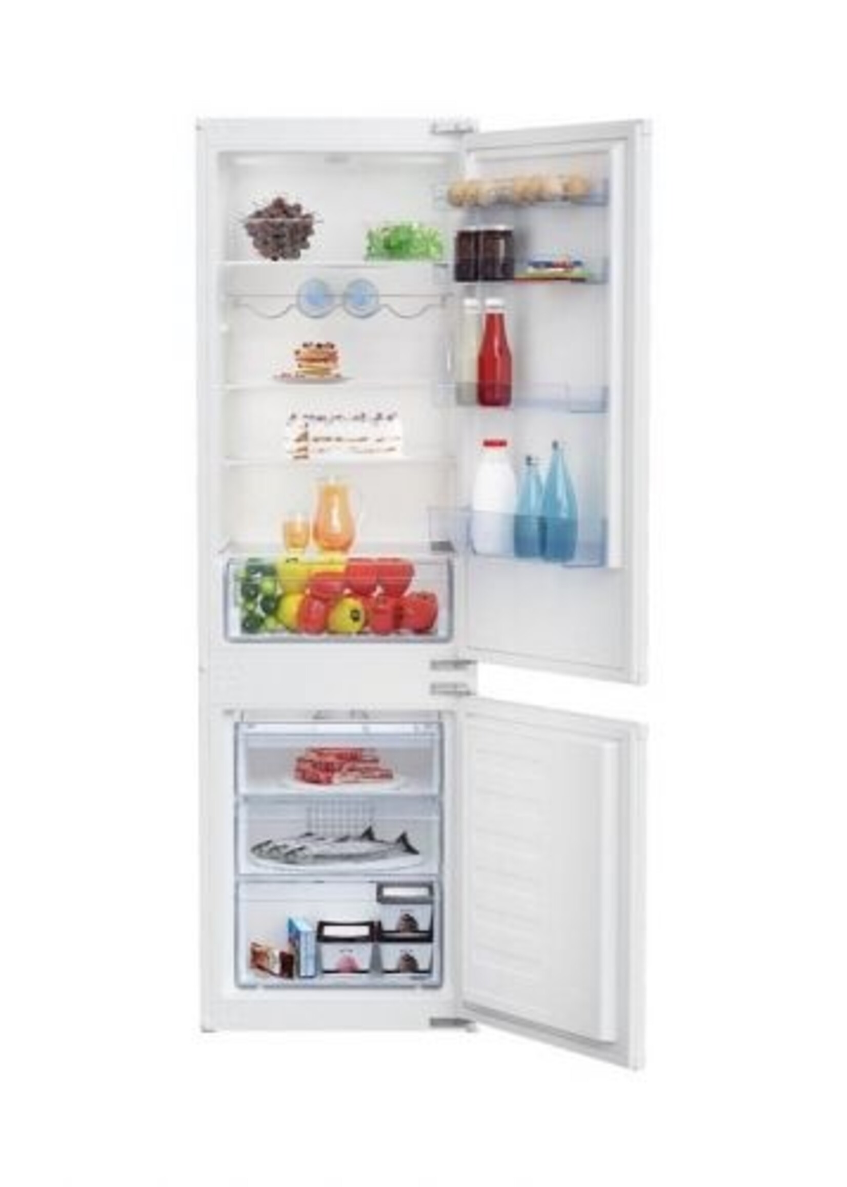 Beko BCHA275K4SN inbouw koelkast