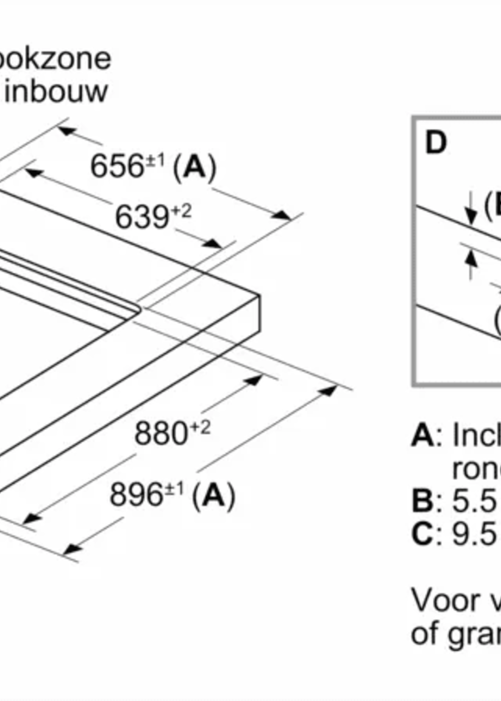 Neff I98WMM1S5 Downdraft afzuigkap - 90 cm - Neff collection