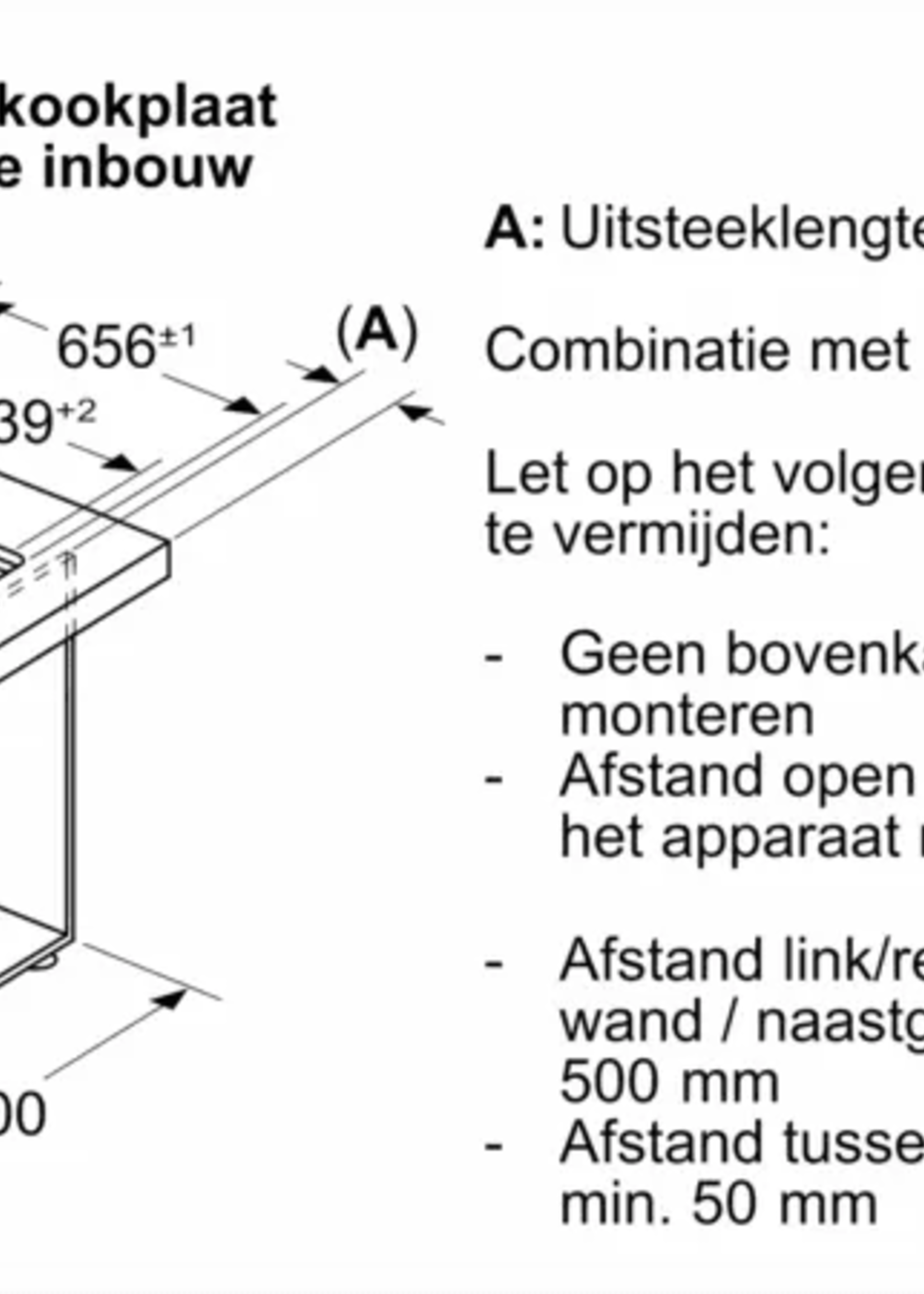 Neff I98WMM1S5 Downdraft afzuigkap - 90 cm - Neff collection