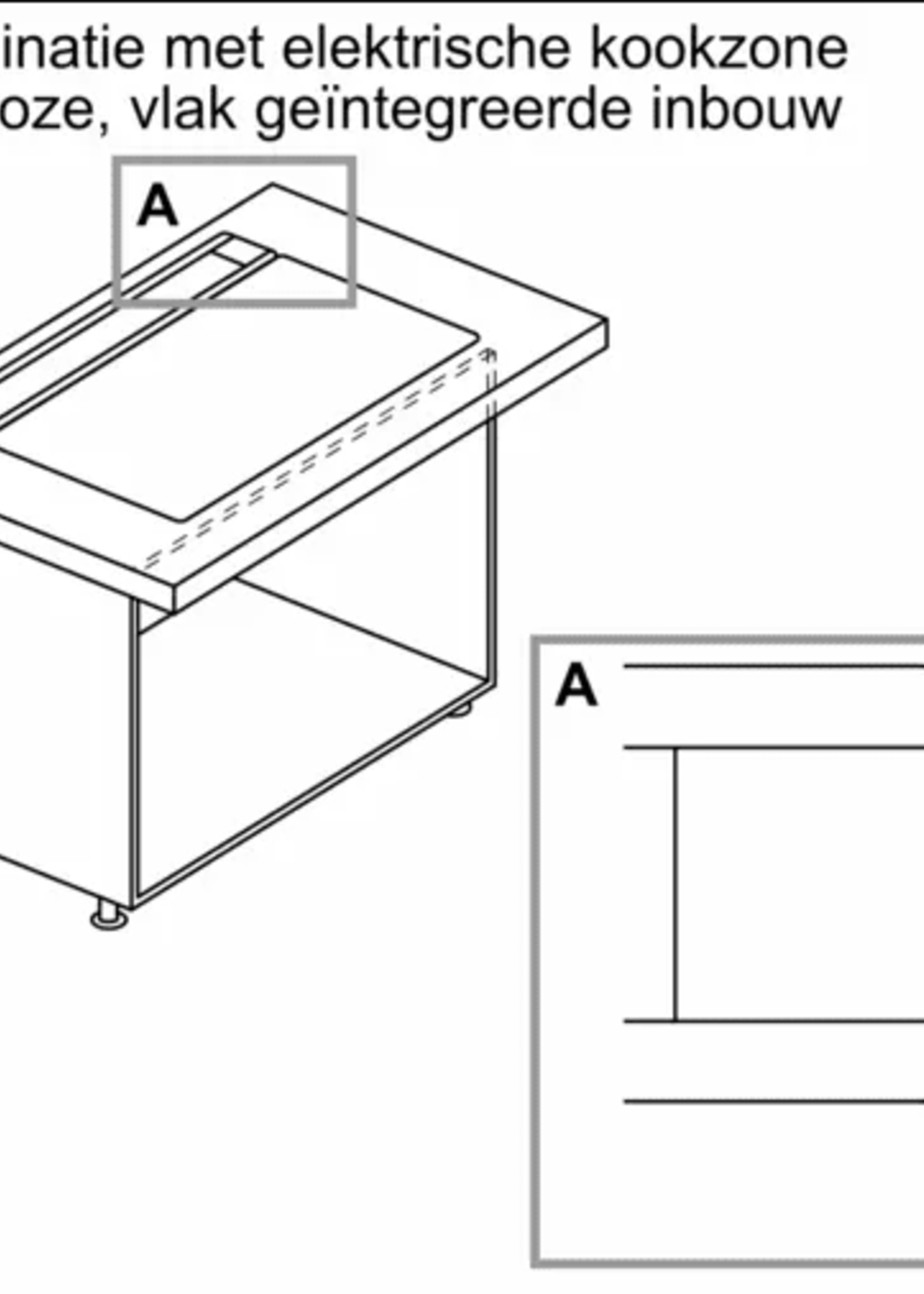 Neff I98WMM1S5 Downdraft afzuigkap - 90 cm - Neff collection
