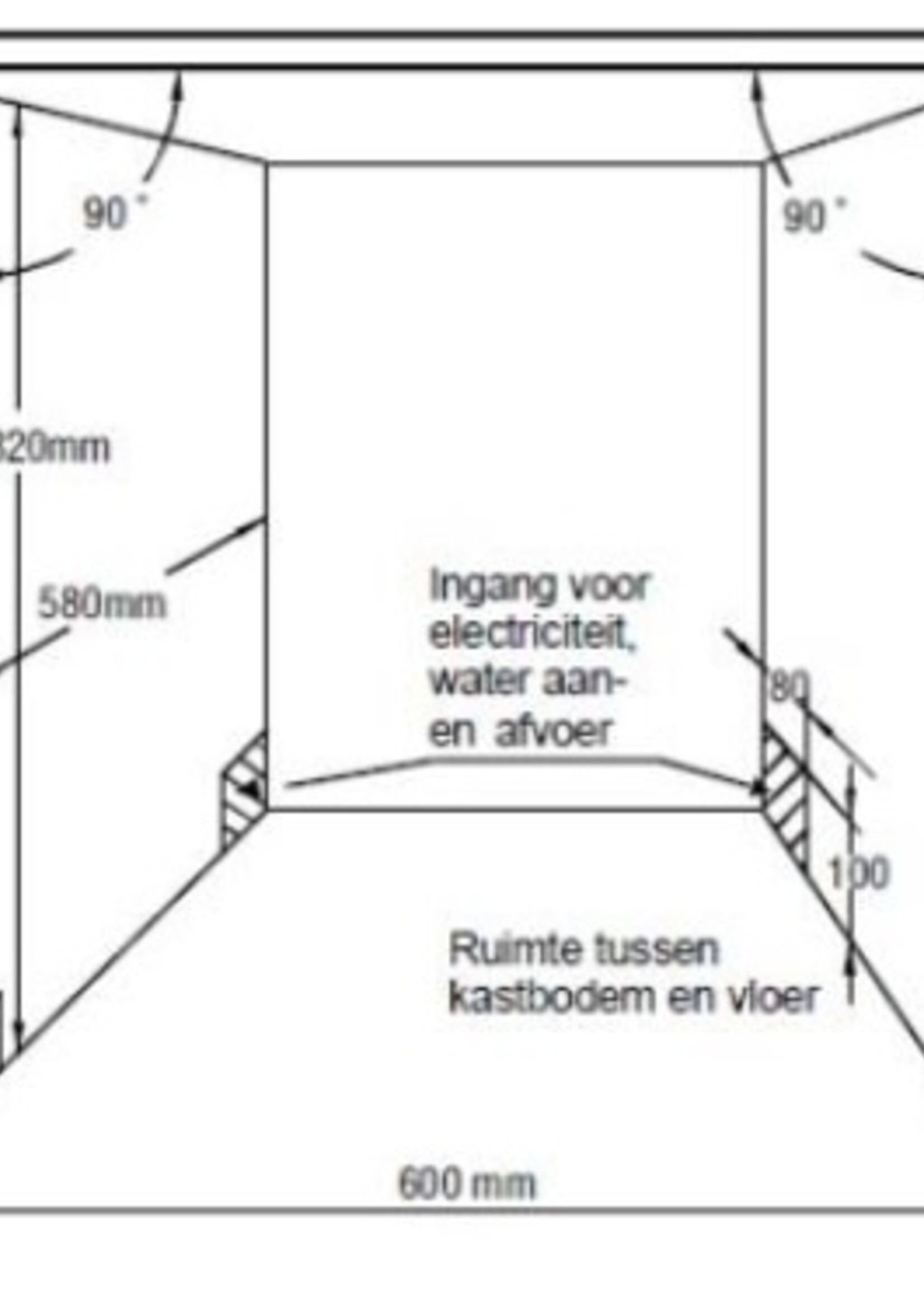 Frilec STUTTGART9515.1 vaatwasser