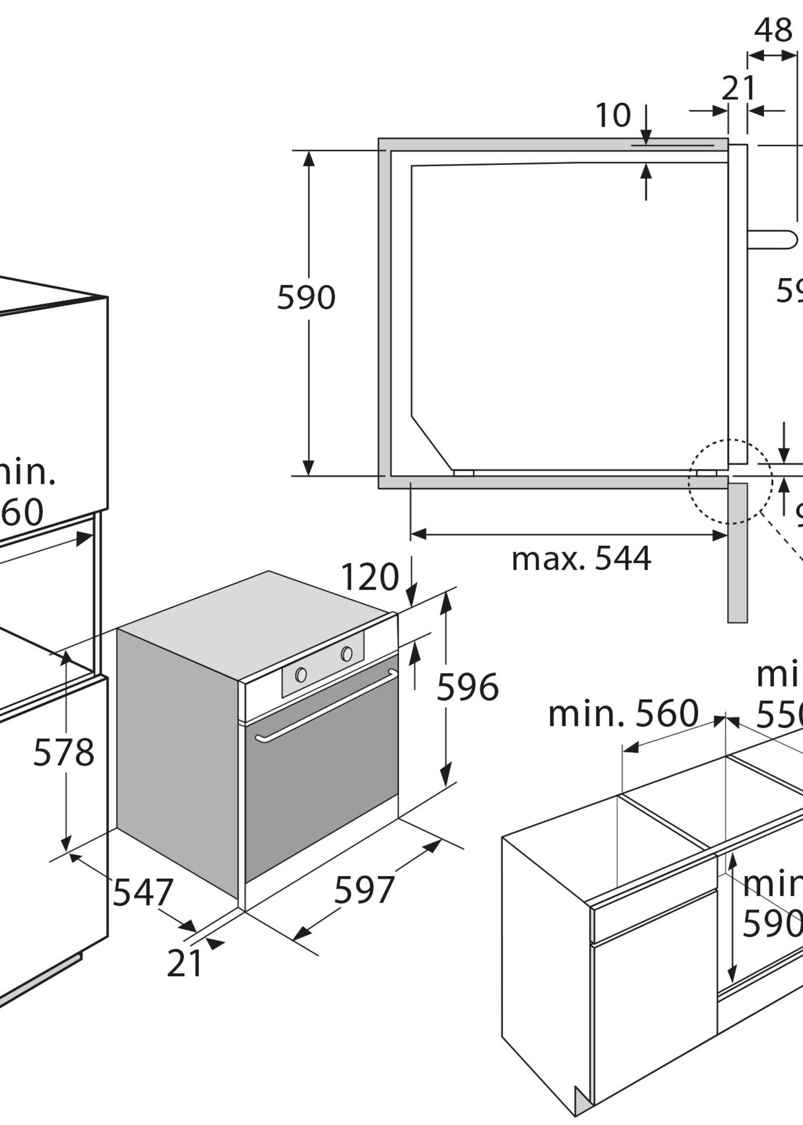Pelgrim OVP436RVS oven