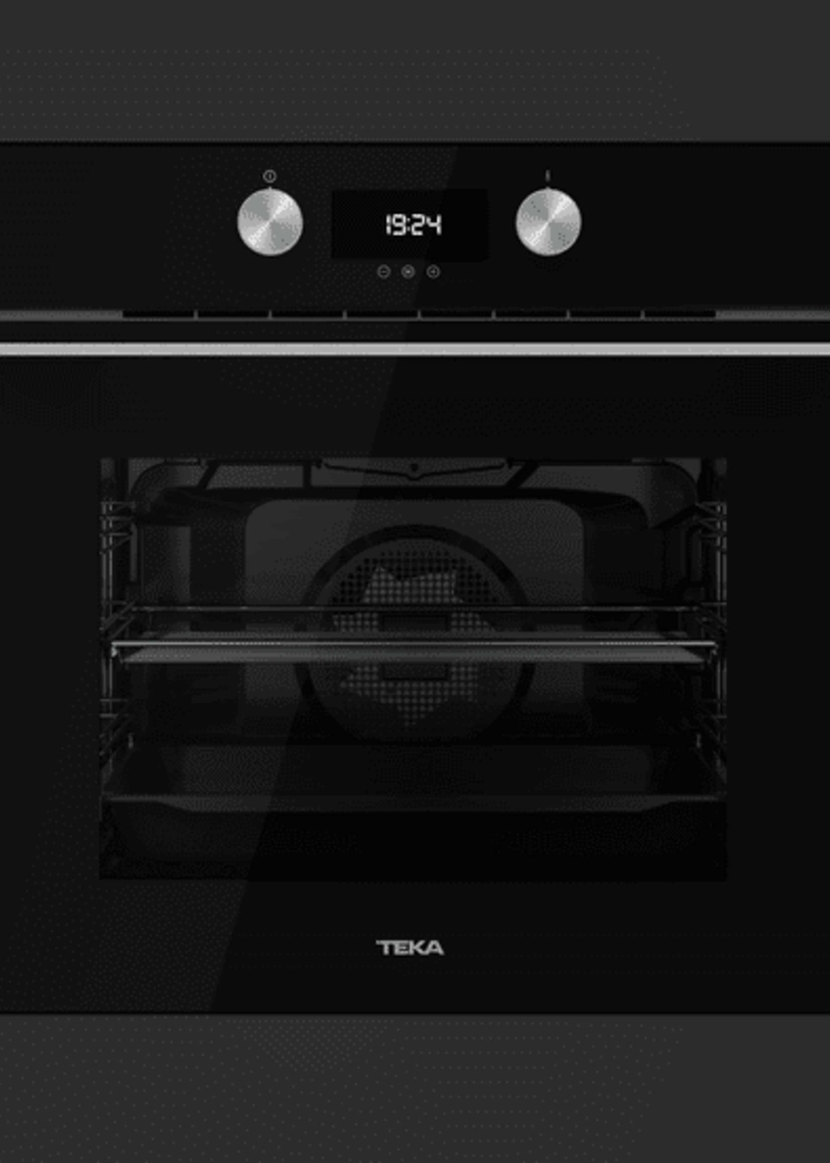 Teka HLB 8400 P Kristal Zwart  - Inbouw bakoven met pyrolyse
