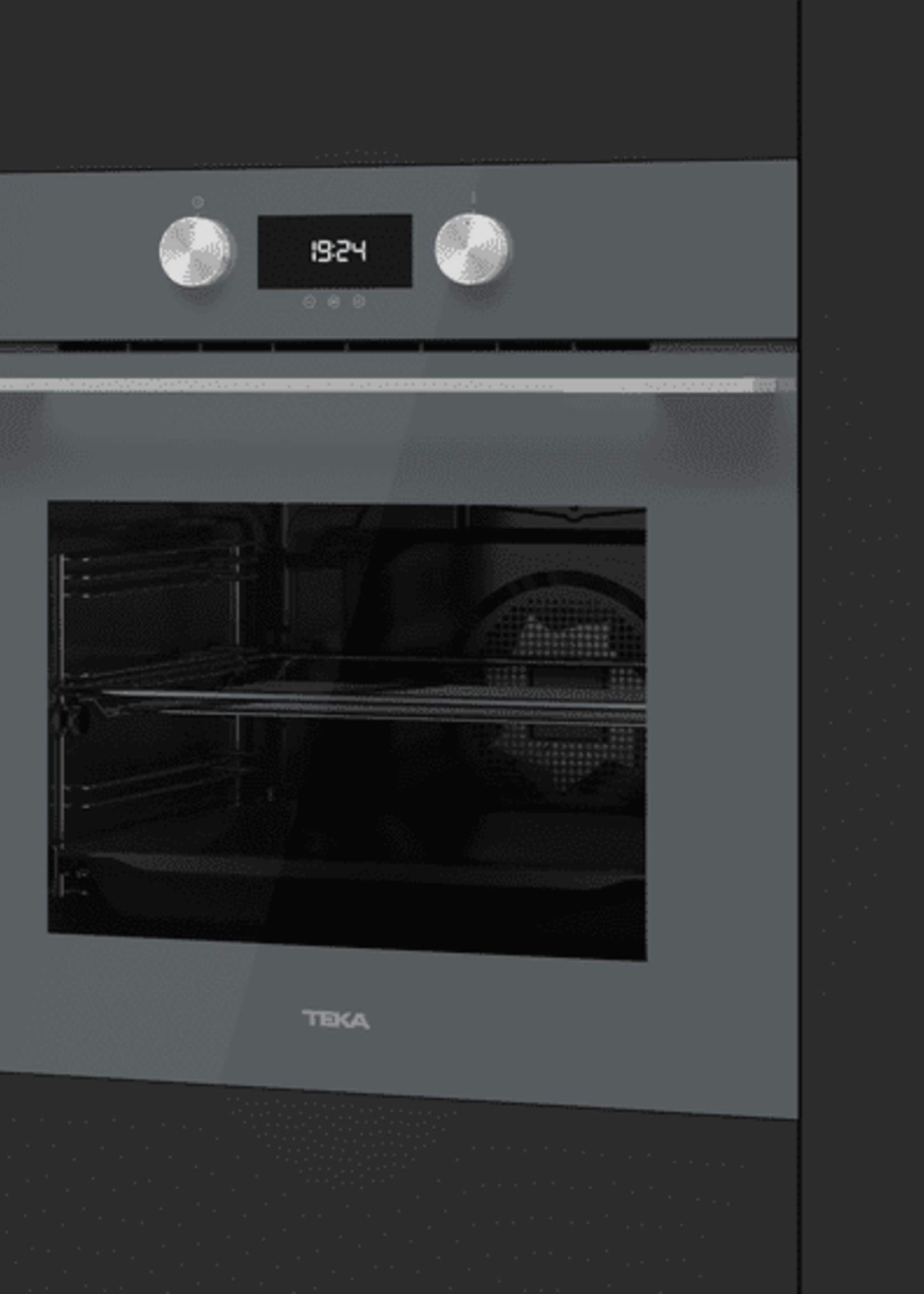 Teka HLB 8400 P Stone Grey  - Inbouw bakoven met pyrolyse