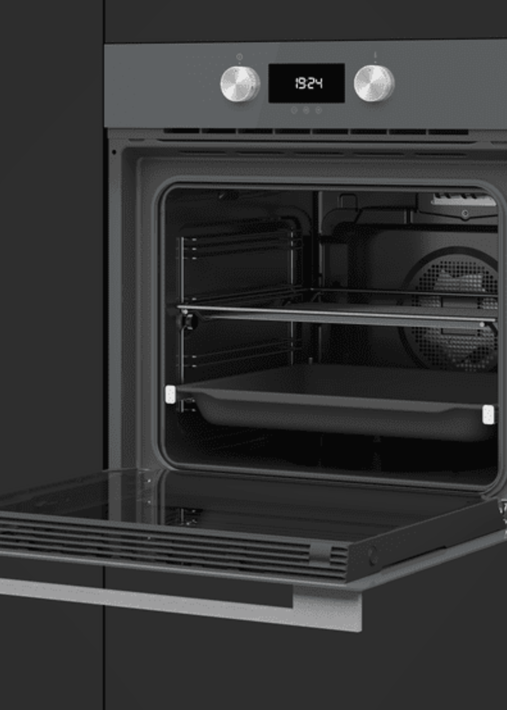 Teka HLB 8400 P Stone Grey  - Inbouw bakoven met pyrolyse