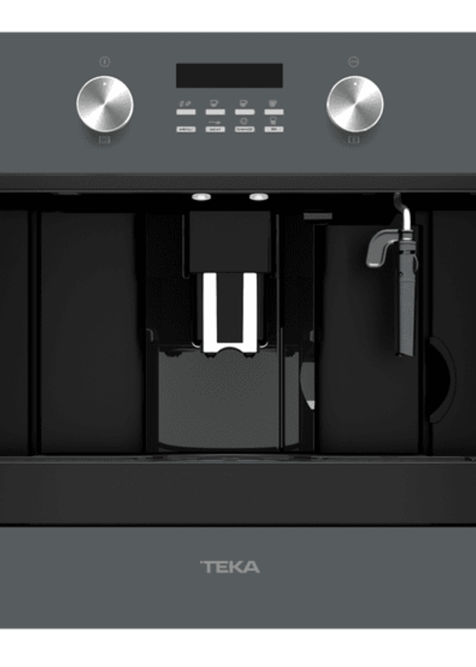 Teka CLC 855 GM Inbouw koffiemachine - 45 cm - Stone Grey
