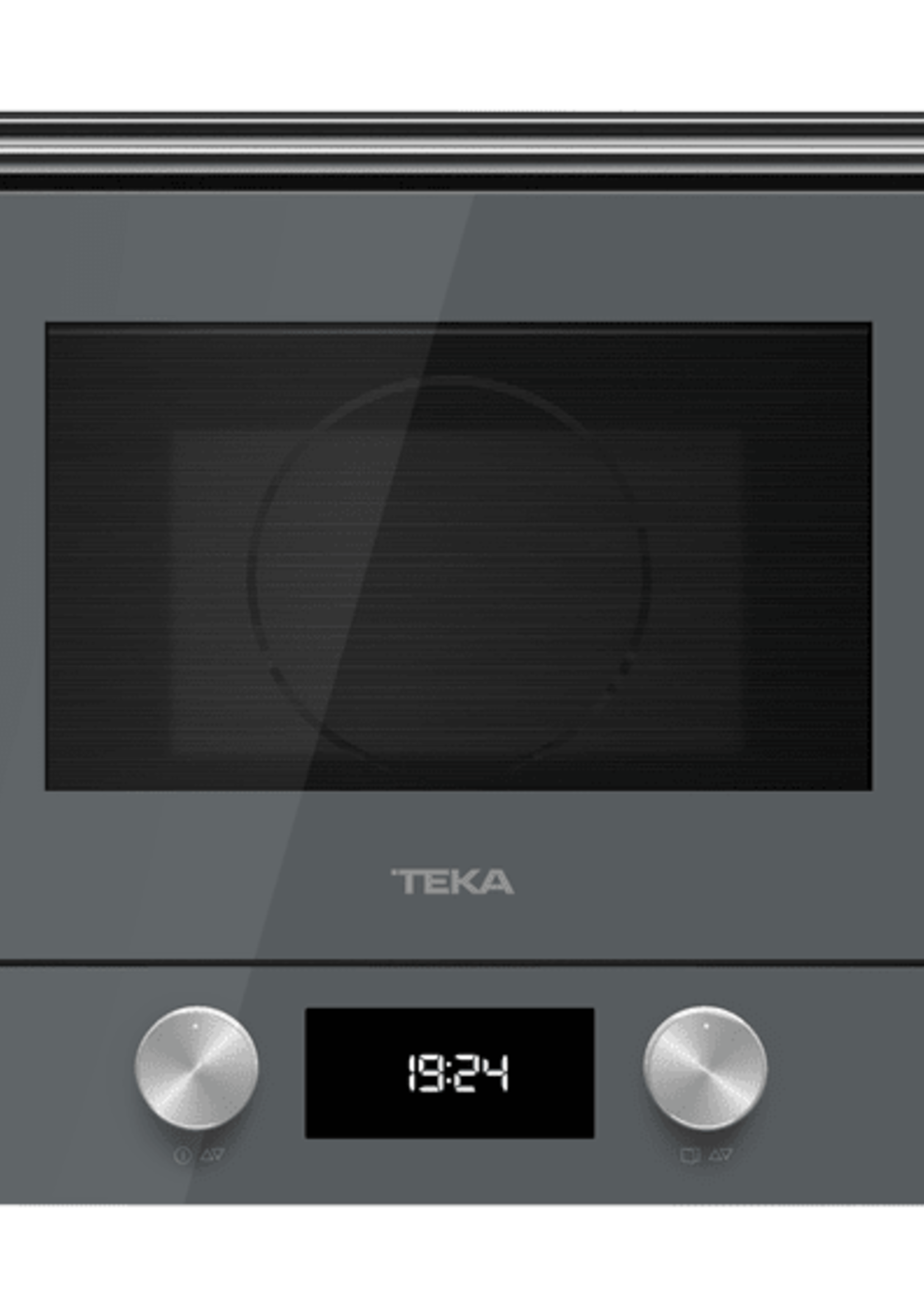 Teka ML 8220 BIS - Stone Grey - Inbouw magnetron - U keramische bodemplaat