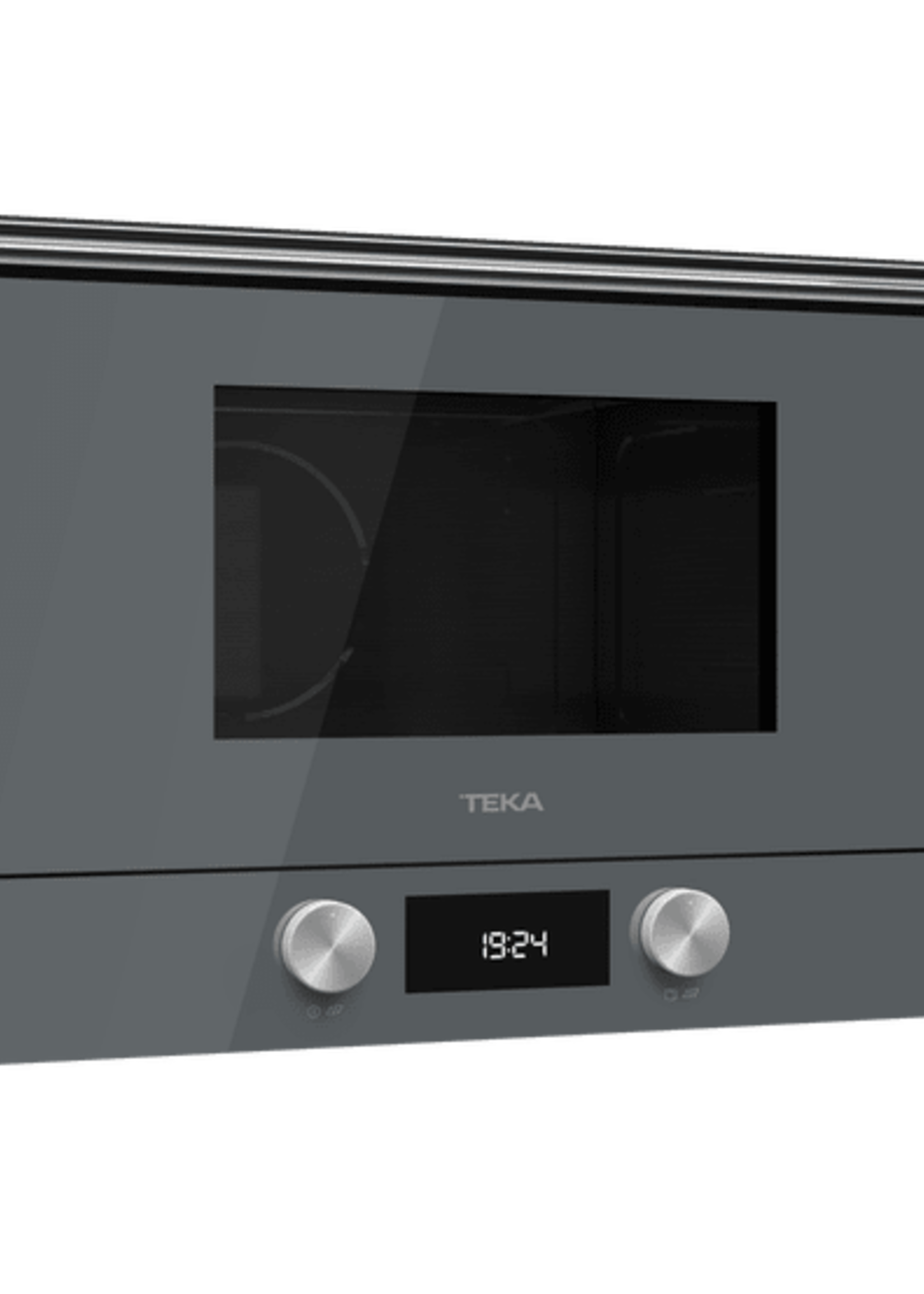 Teka ML 8220 BIS - Stone Grey - Inbouw magnetron - U keramische bodemplaat