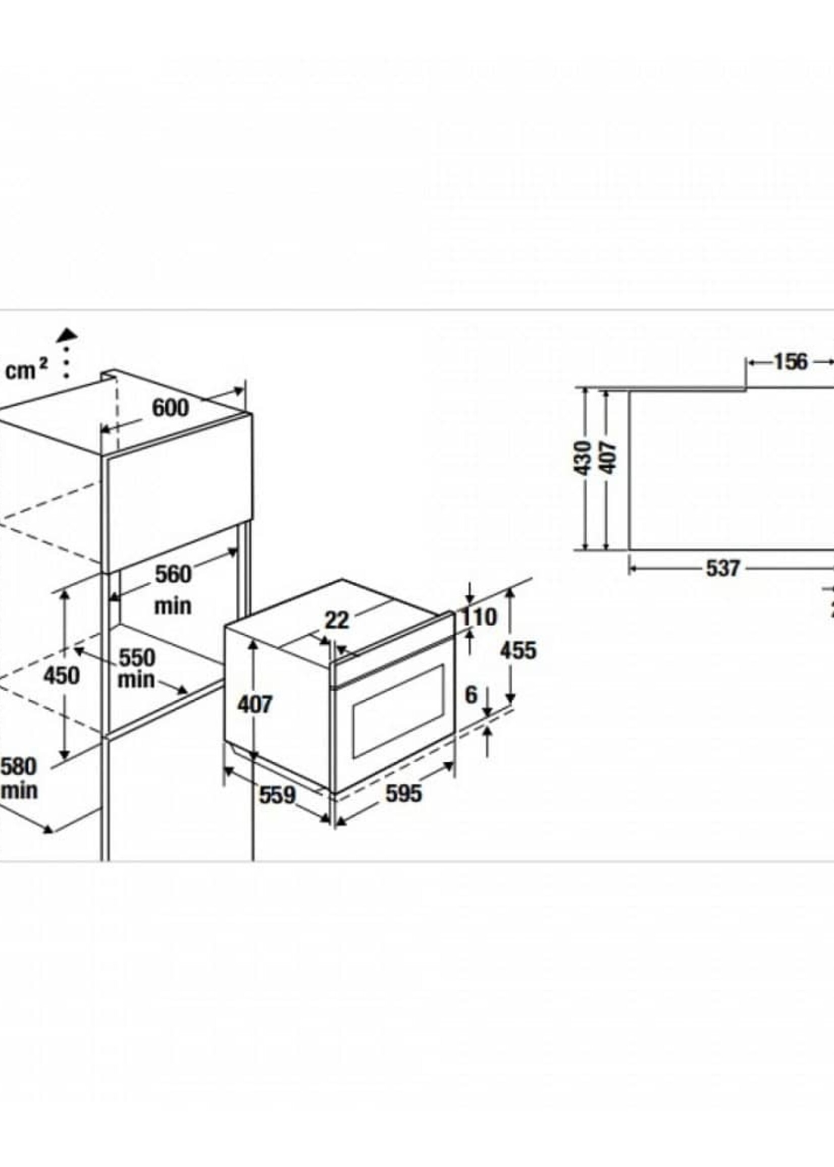 Küppersbusch CBM63500S1 Combi magnetron