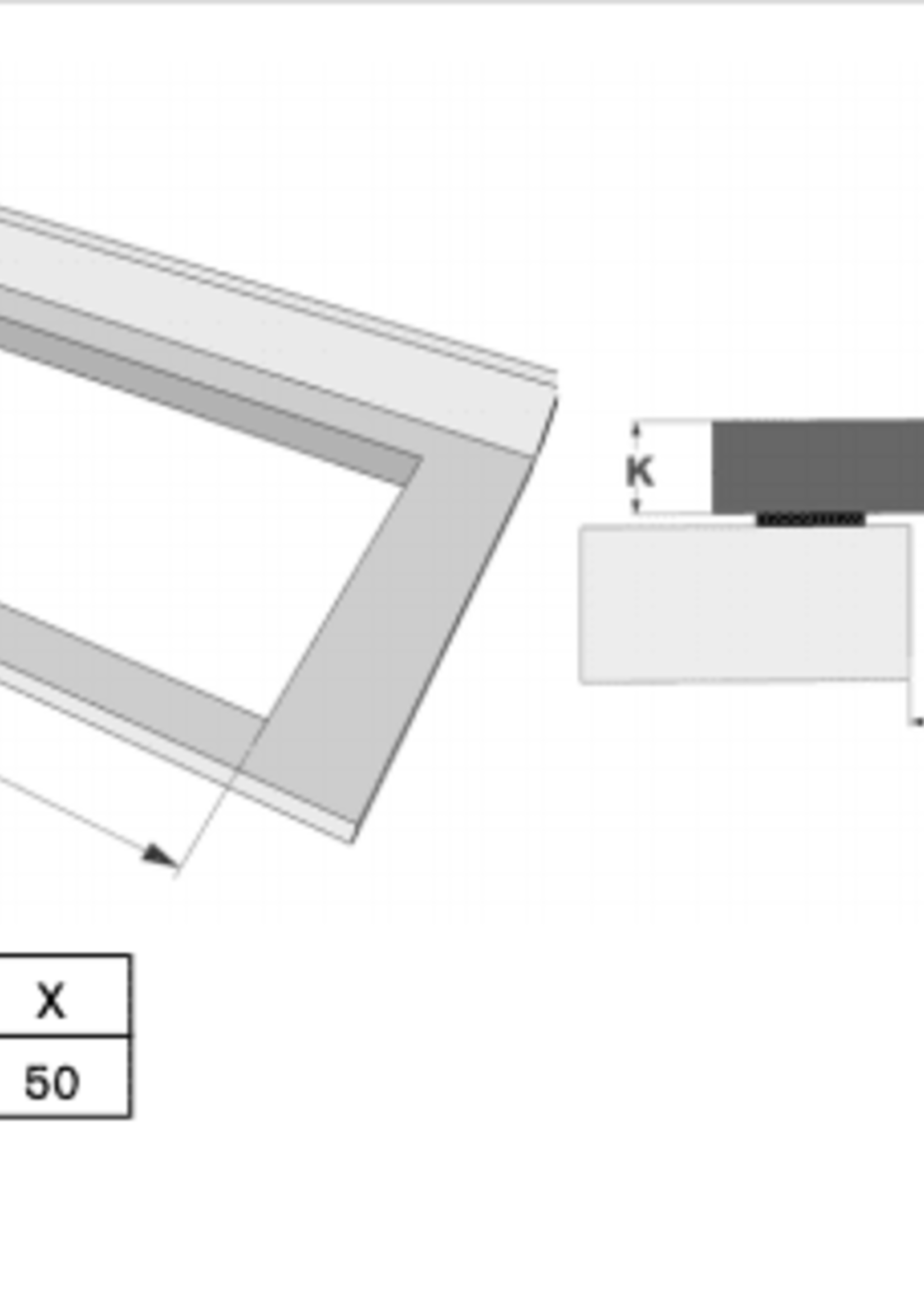 Novy 1754 Inductiekookplaat - 80 cm