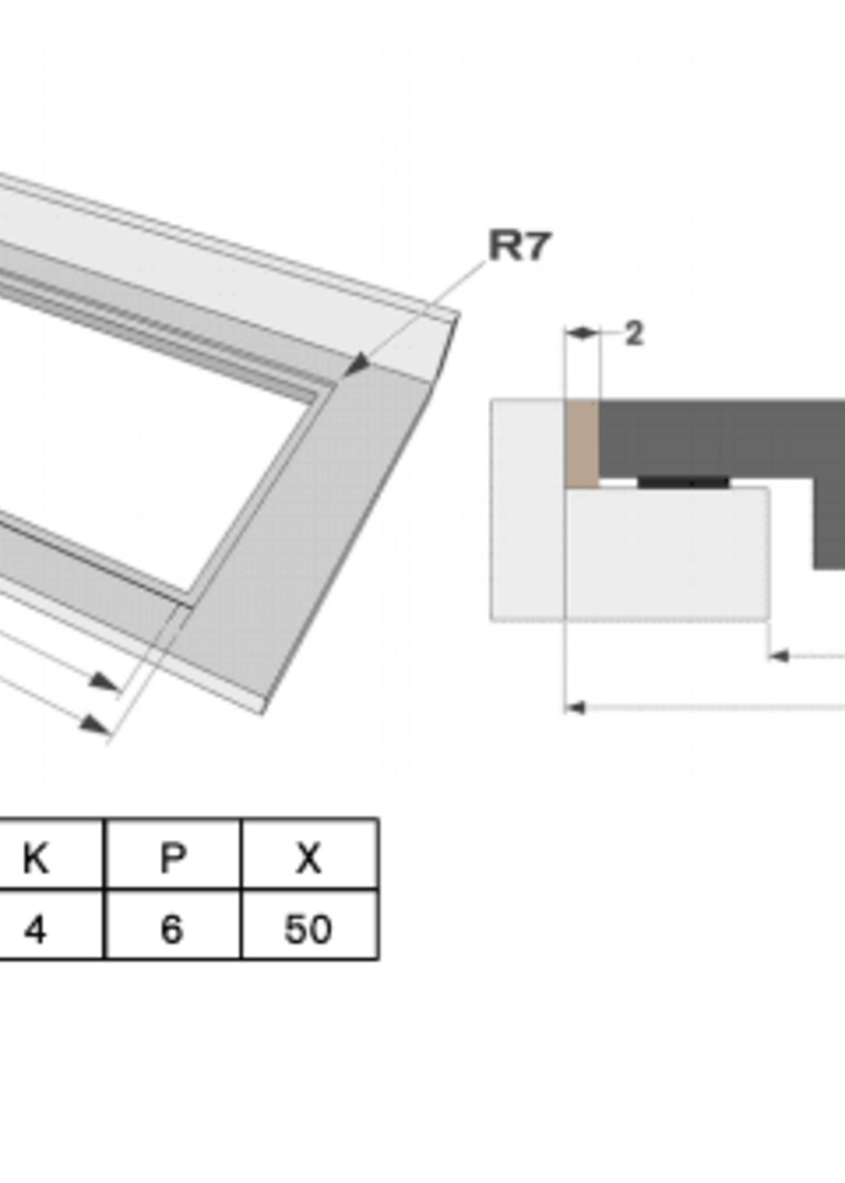 Novy 1754 Inductiekookplaat - 80 cm