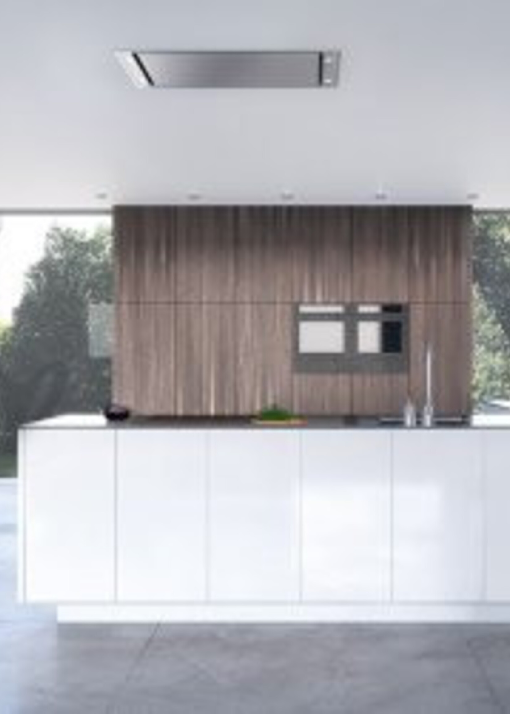 Opera 04EM  Claro plafondunit 86x55 . (wit 9010 of rvs)