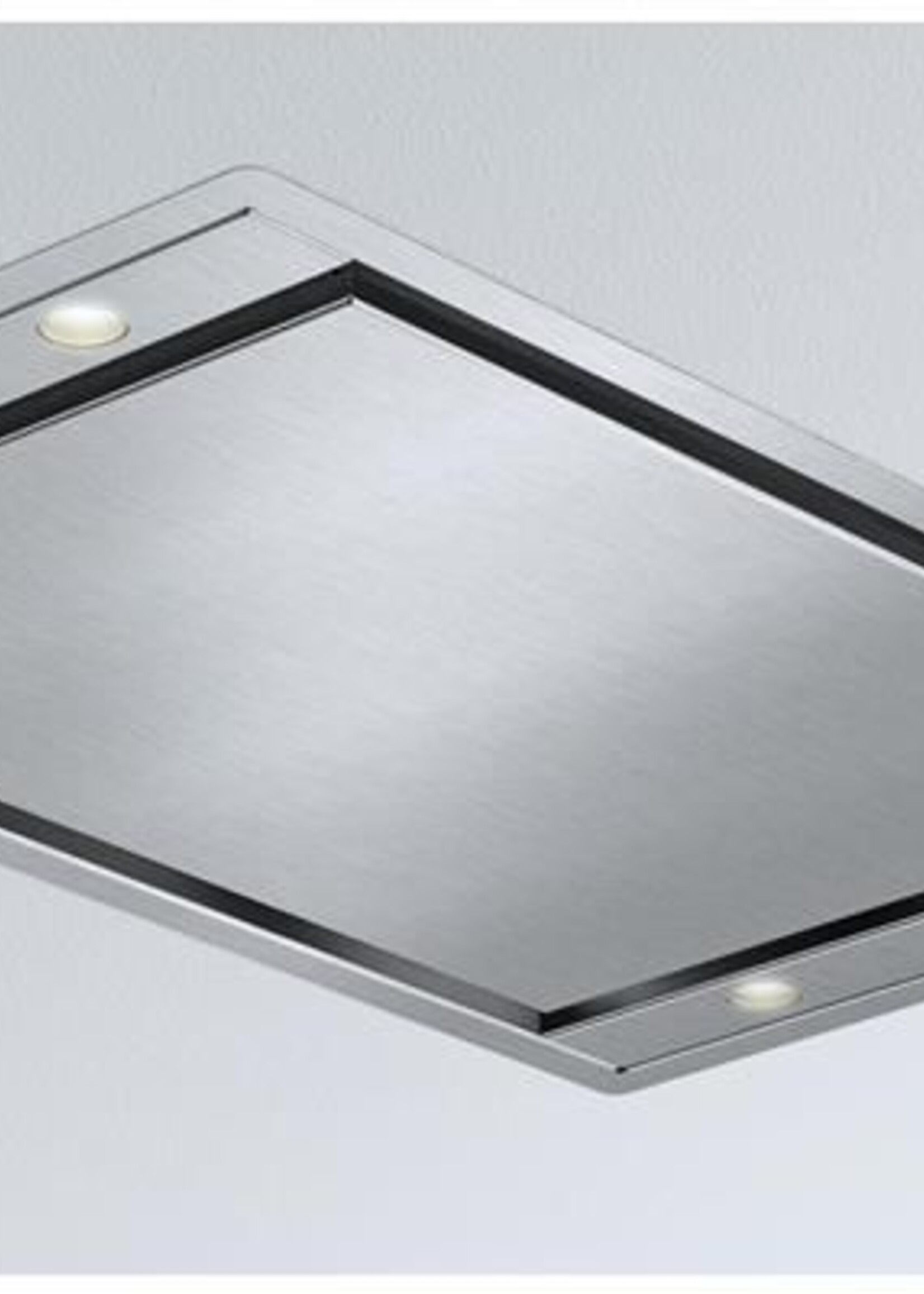 Opera 04EM  Claro plafondunit 86x55 . (wit 9010 of rvs)