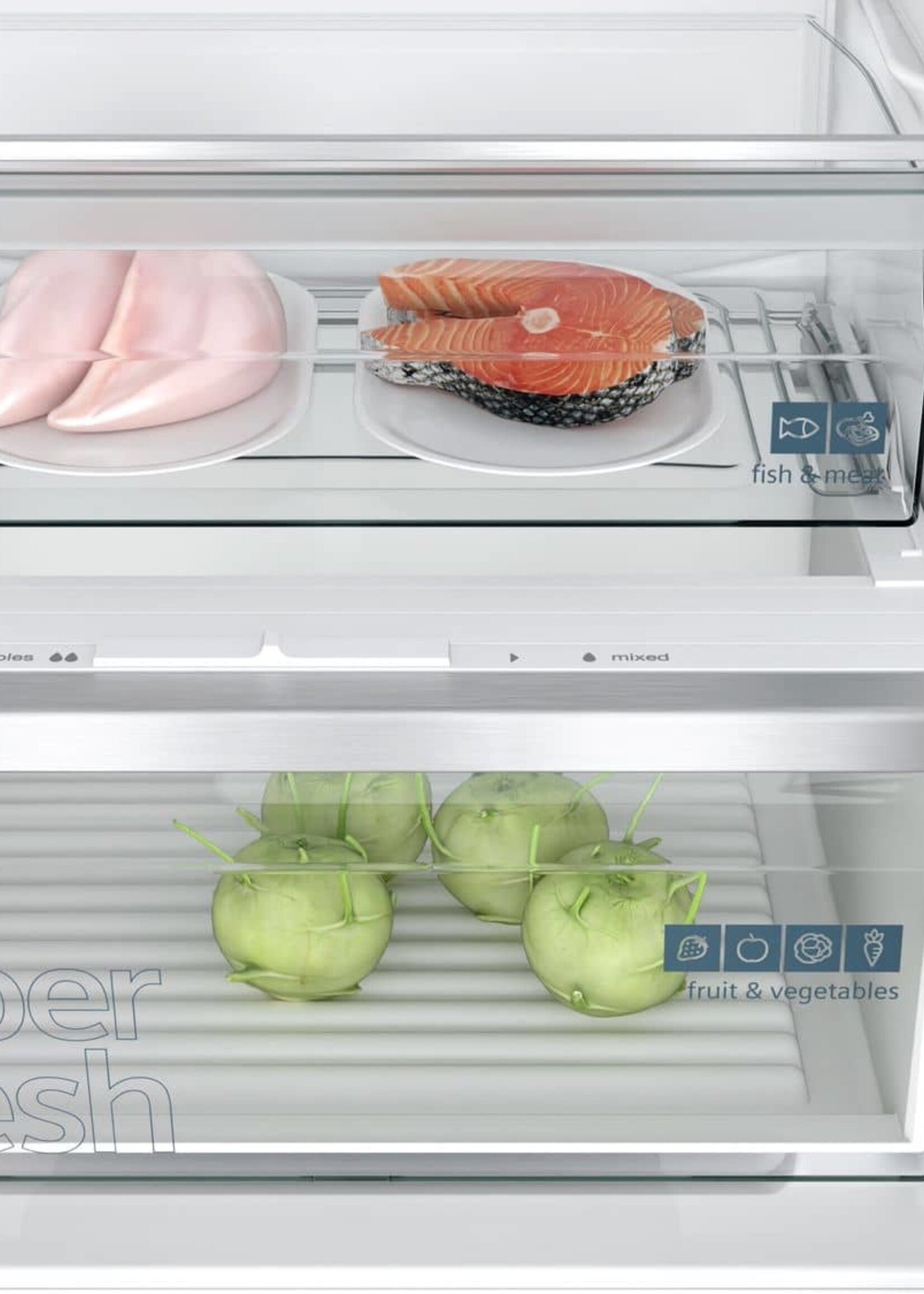 Siemens KI86NSFE0 Inbouw koel/vriesCombinatie