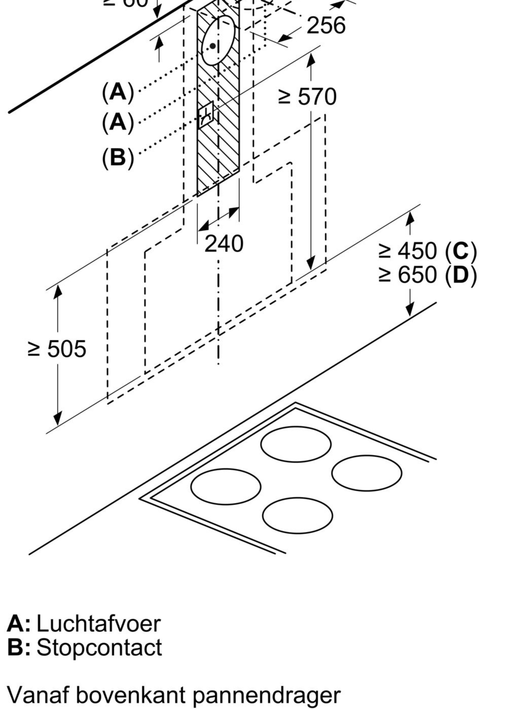 Siemens LC97FVW62S studioLine Verticale afzuigkap 90 cm