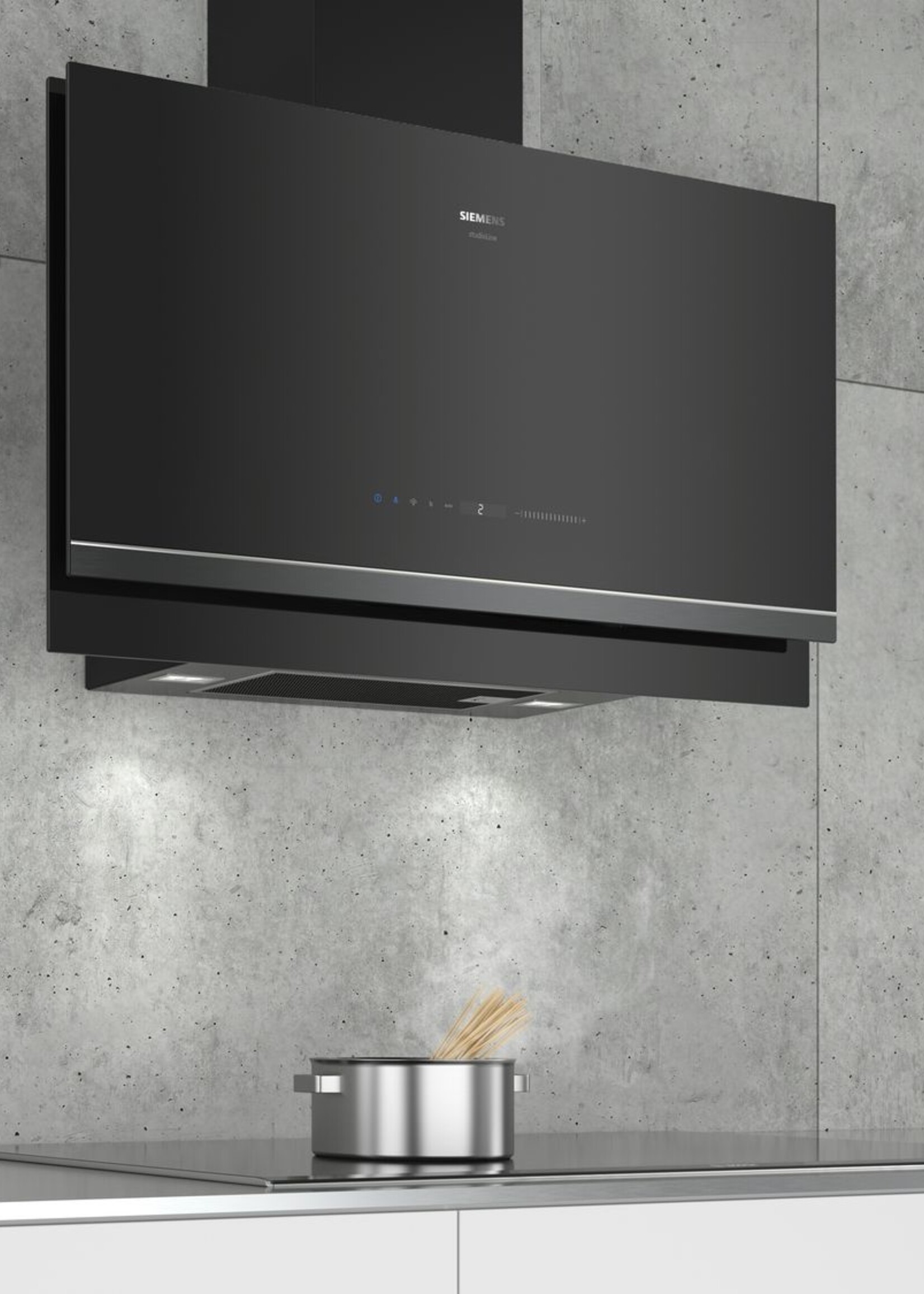 Siemens LC97FVW62S studioLine Verticale afzuigkap 90 cm
