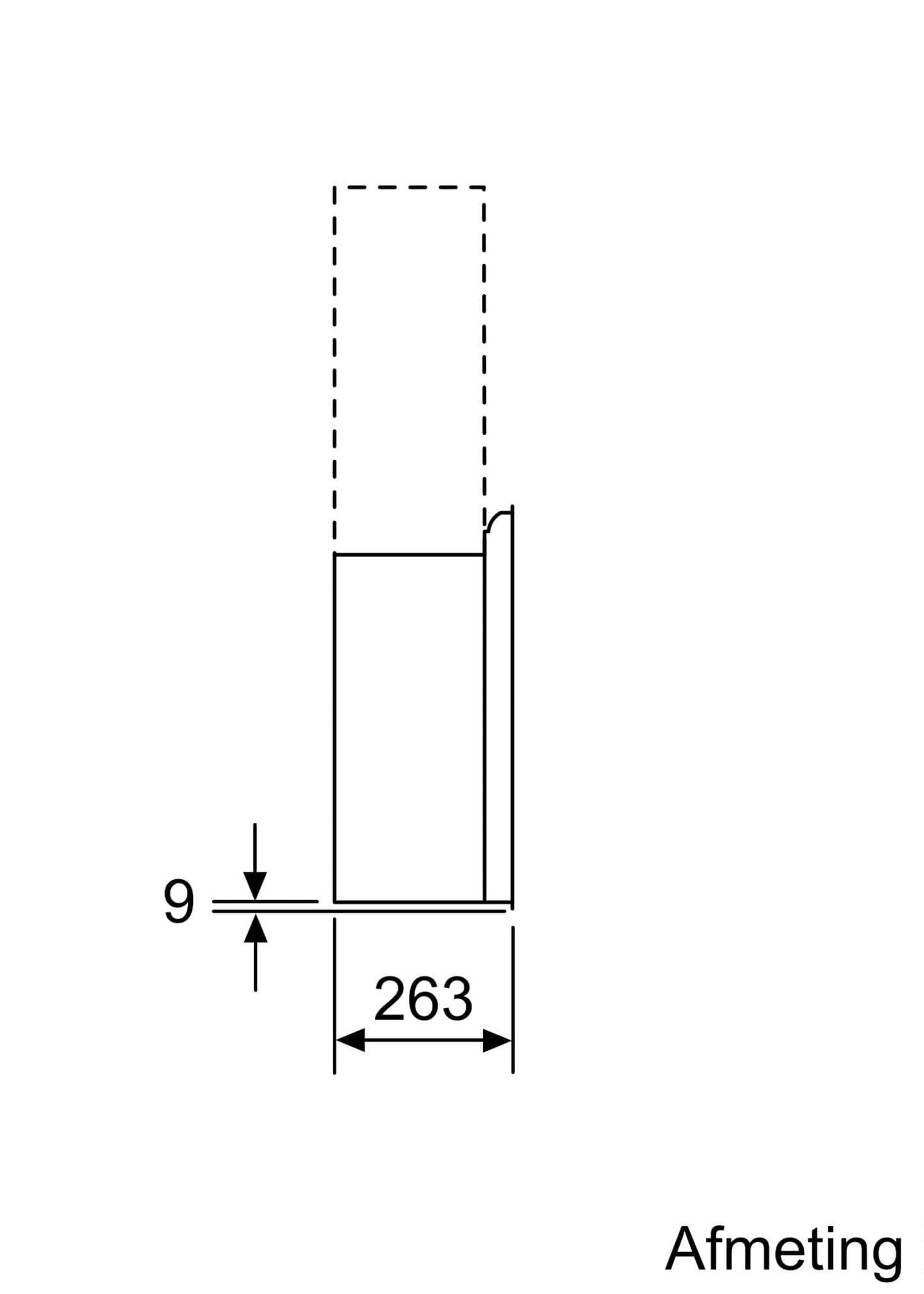 Siemens LC97FLR62S  studioLine  verticale afzuigkap 90 cm