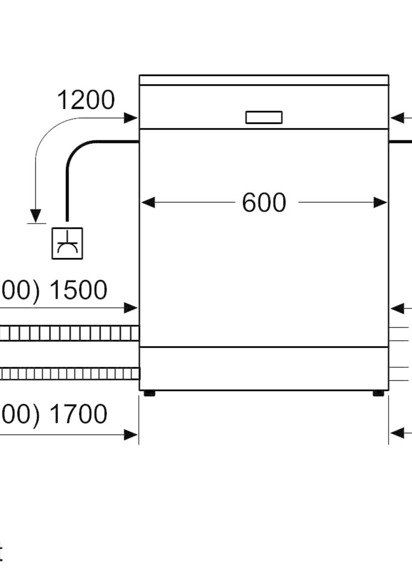 Bosch SGS2ITW11E Vrijstaande vaatwasser 60 cm