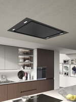 Senza Nome ZEFIRO Black Plafondunit - 17 cm inbouwhoogte