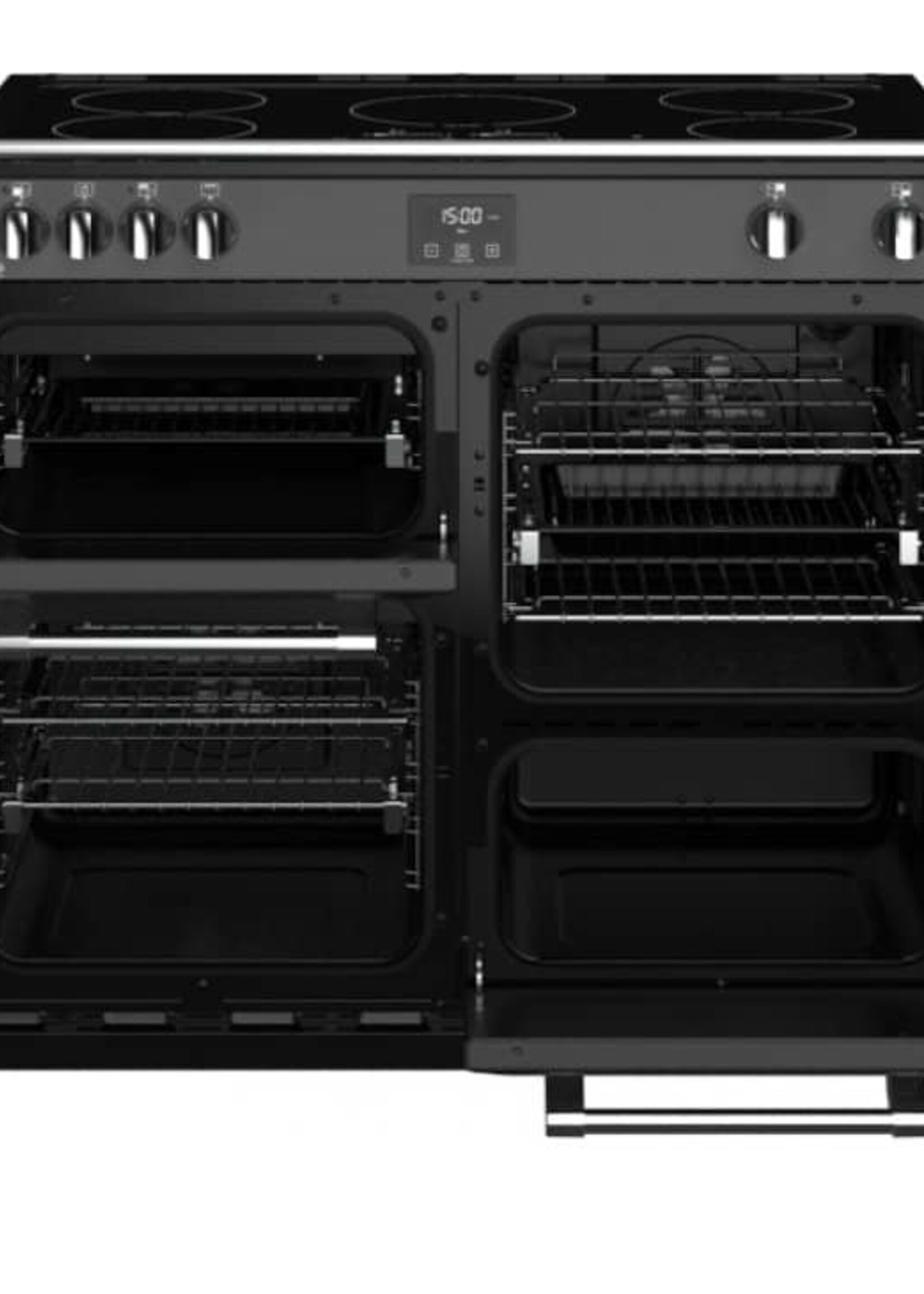 Stoves Richmond S100 EI Deluxe - Antraciet