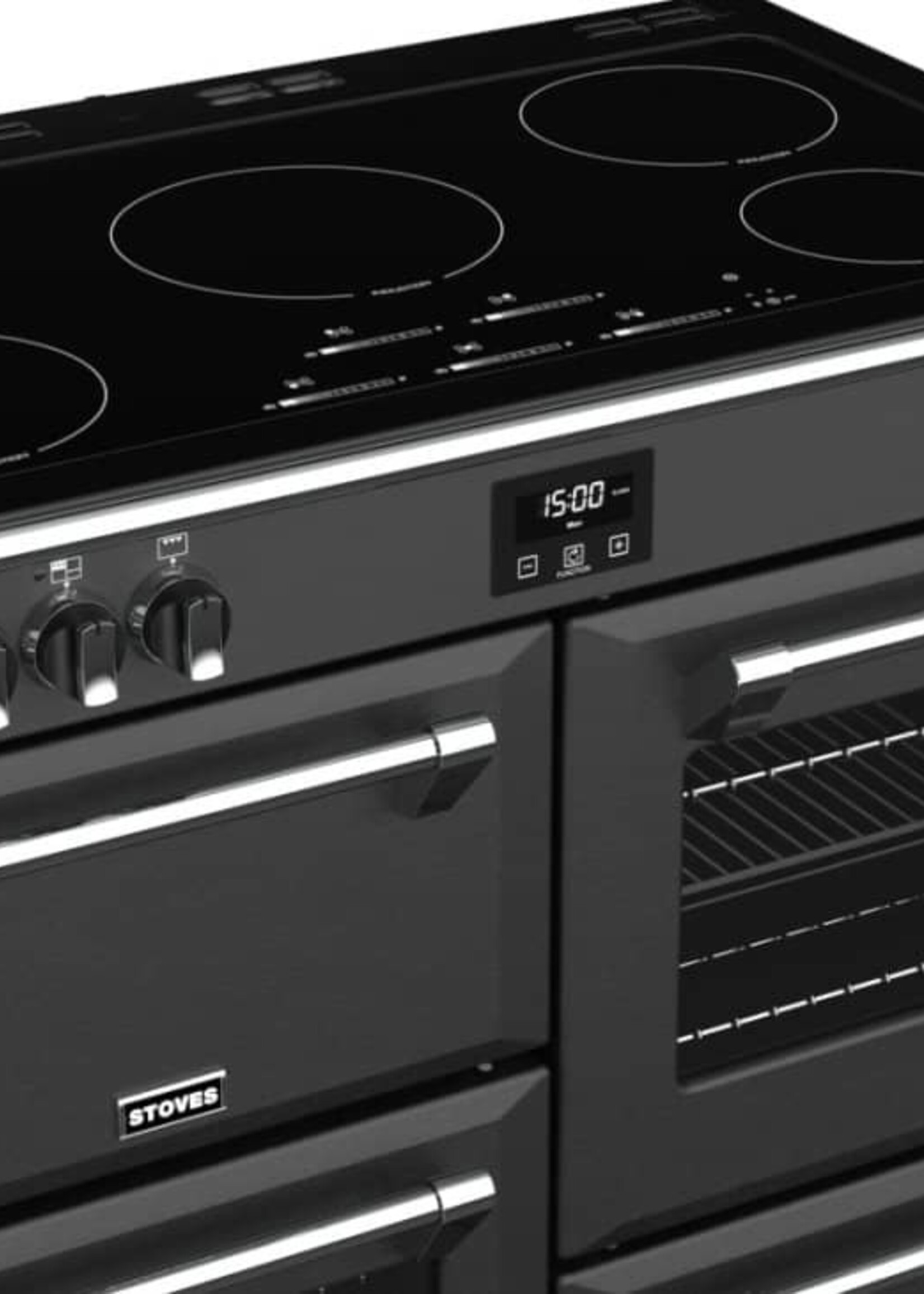 Stoves Richmond S100 EI Deluxe - Antraciet
