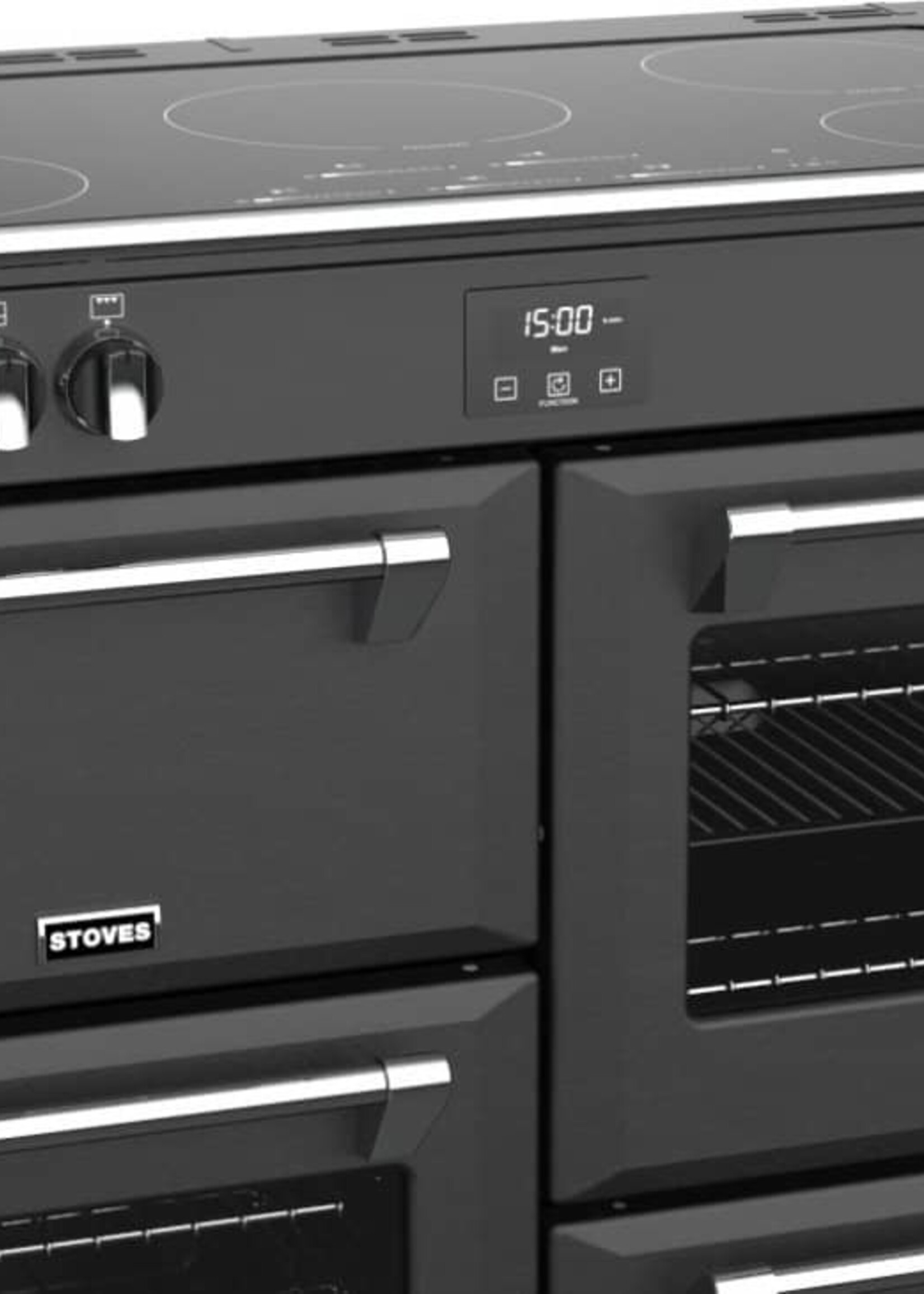 Stoves Richmond S100 EI Deluxe - Antraciet