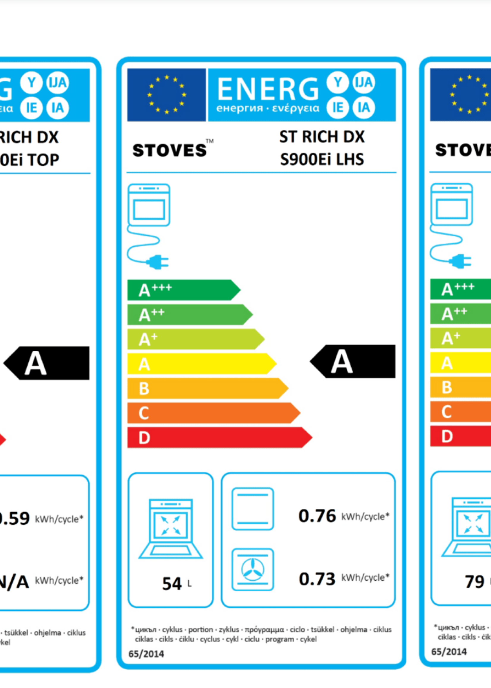 Stoves Precision DX S900 Ei Inductiefornuis 90 cm