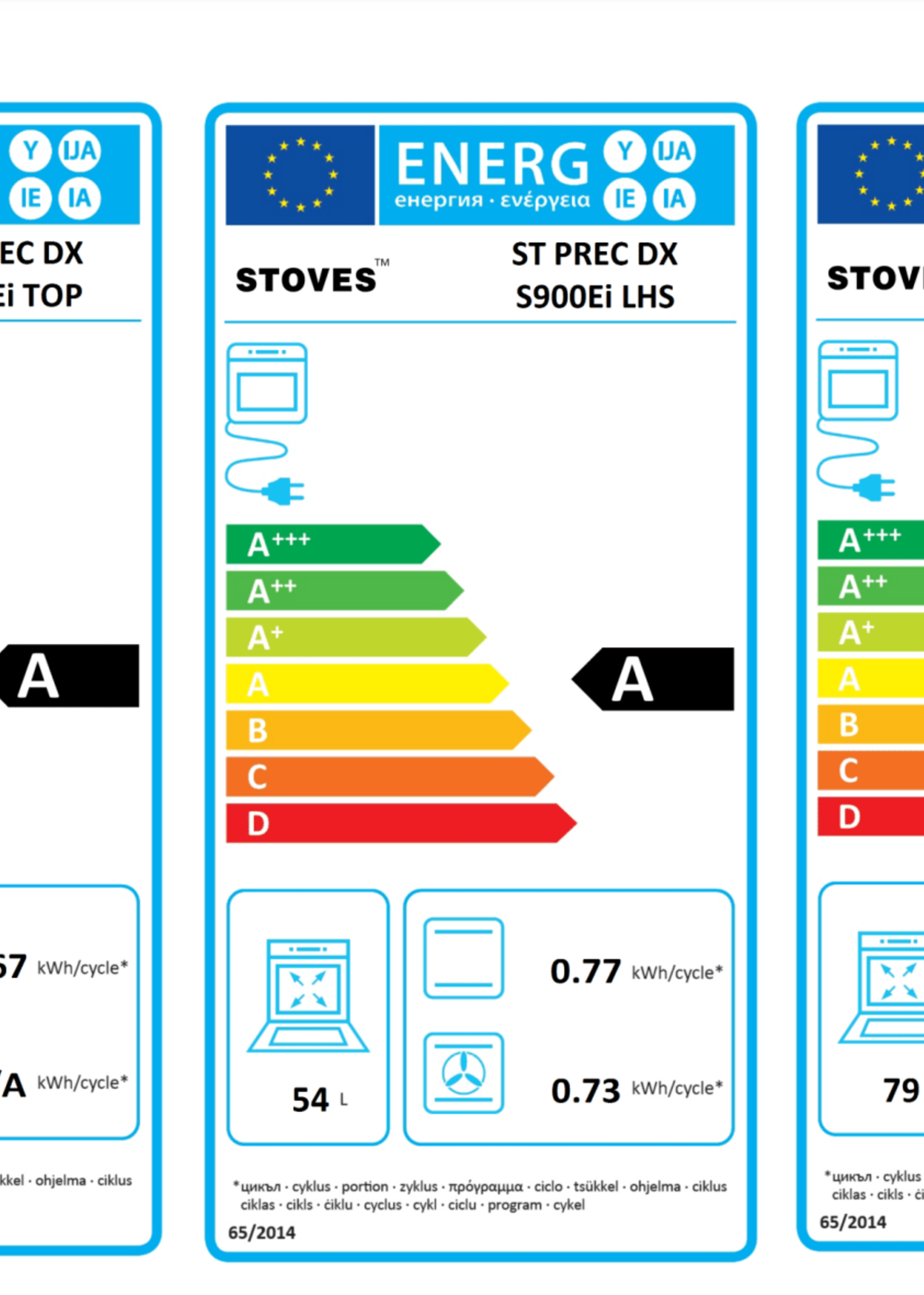 Stoves Precision DX S900 Ei Inductiefornuis 90 cm - RVS