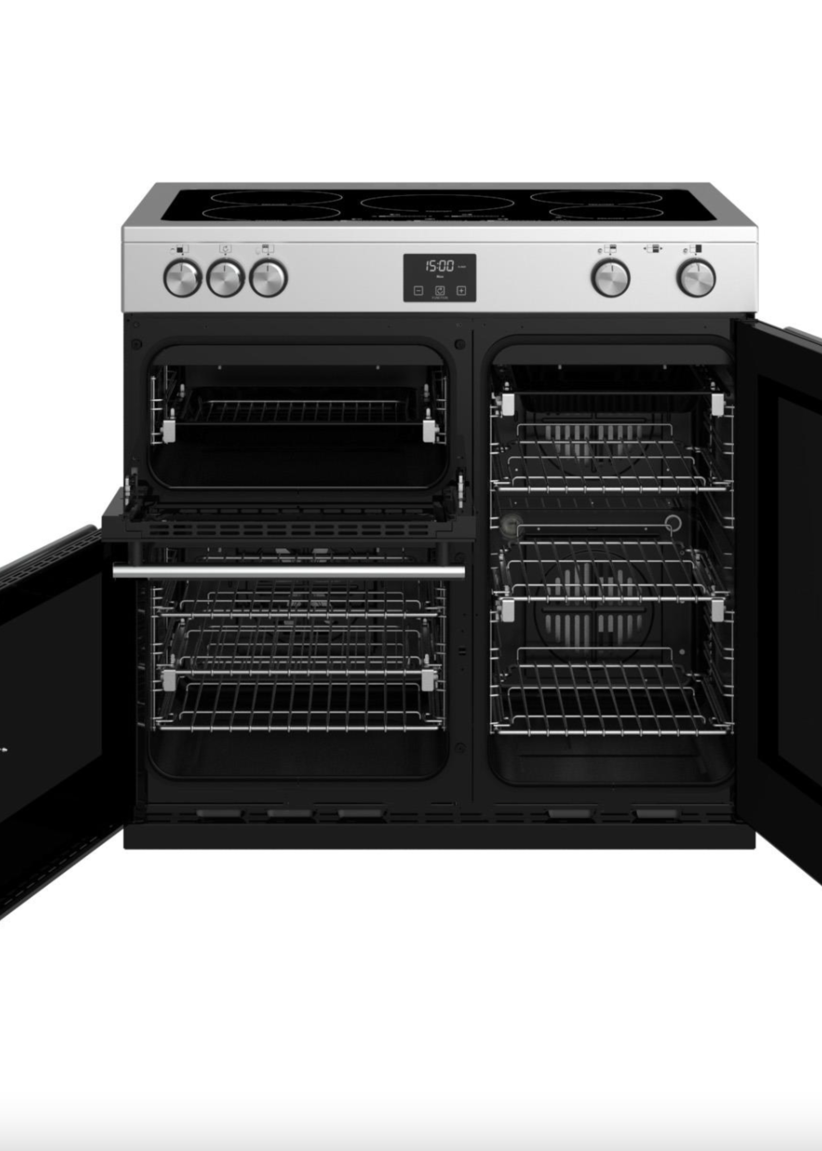Stoves Precision DX S900 Ei Inductiefornuis 90 cm - RVS