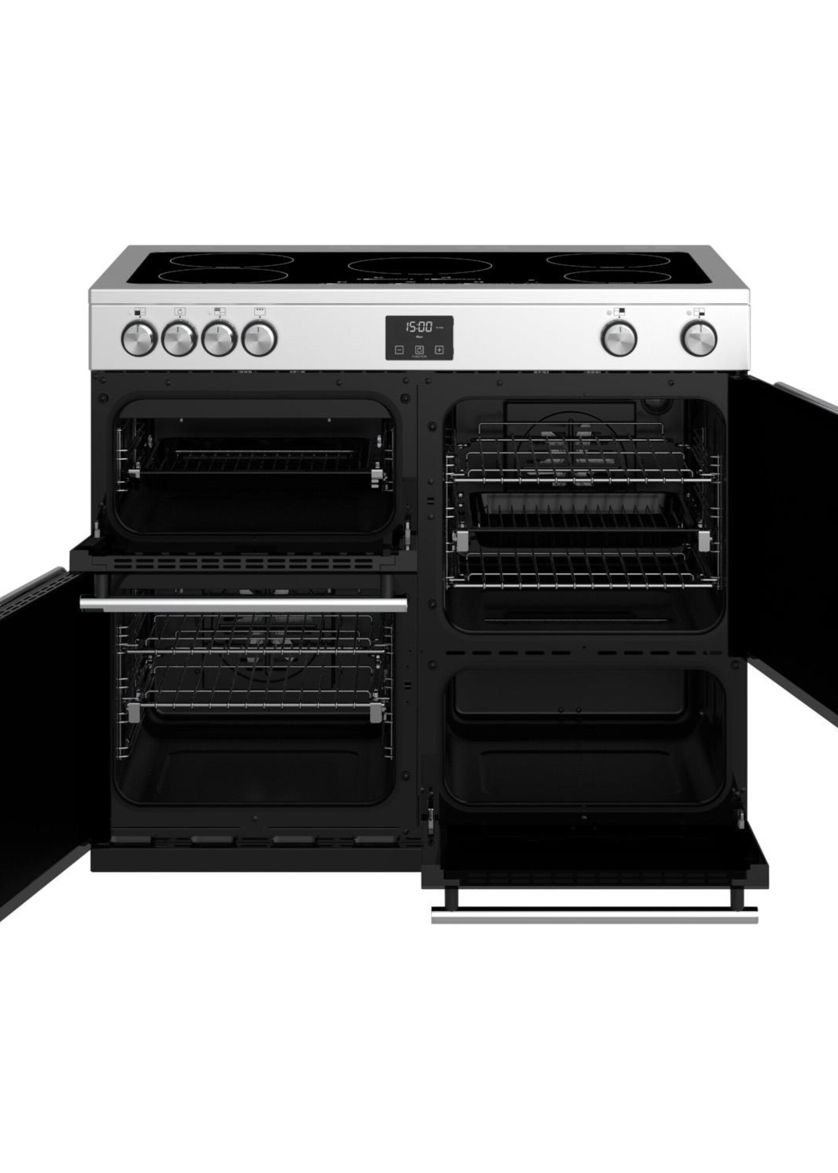 Stoves Precision DX S1000 Ei inductiefornuis 100 cm - RVS