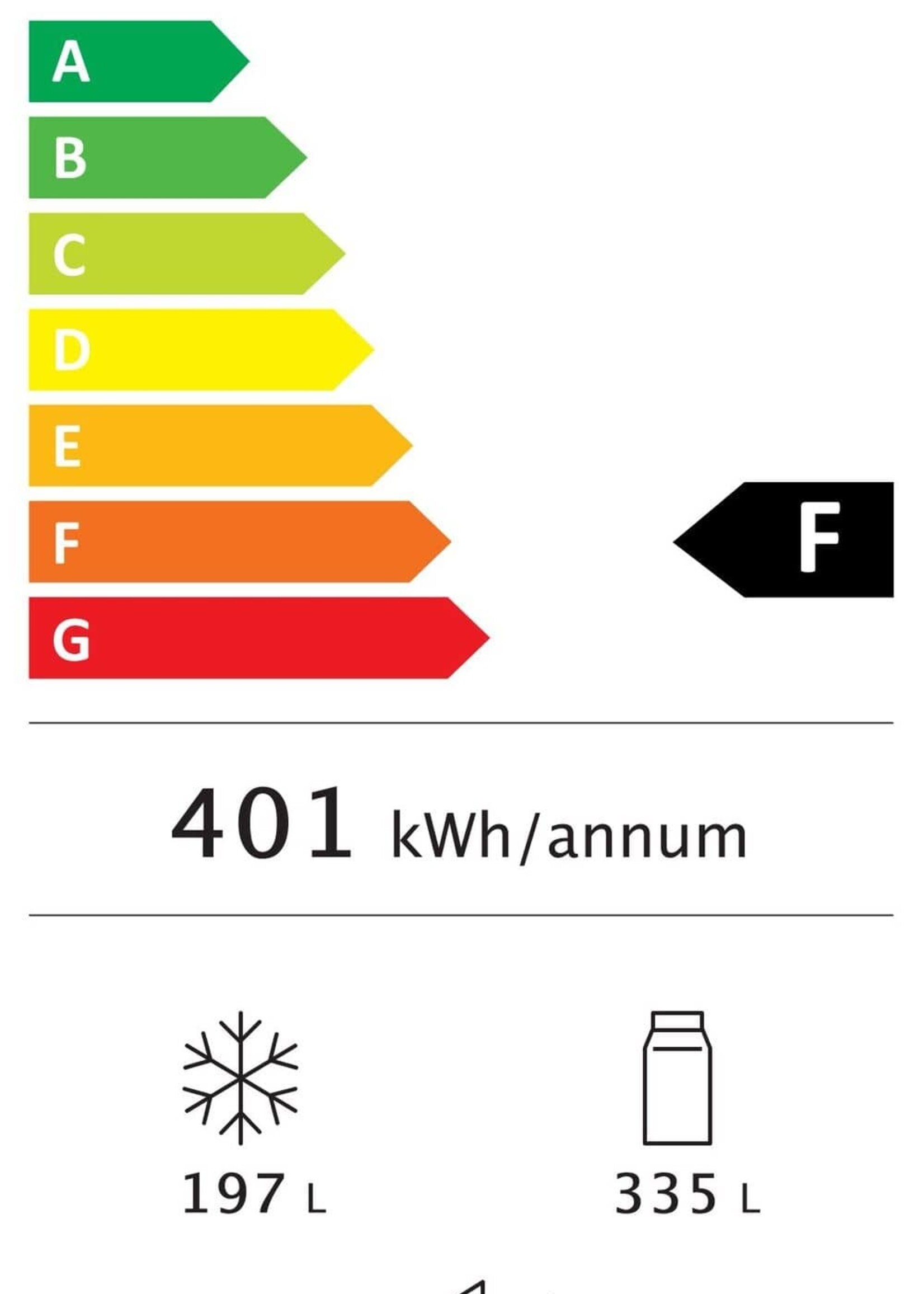 Inventum SKV0178R Amerikaanse koelkast