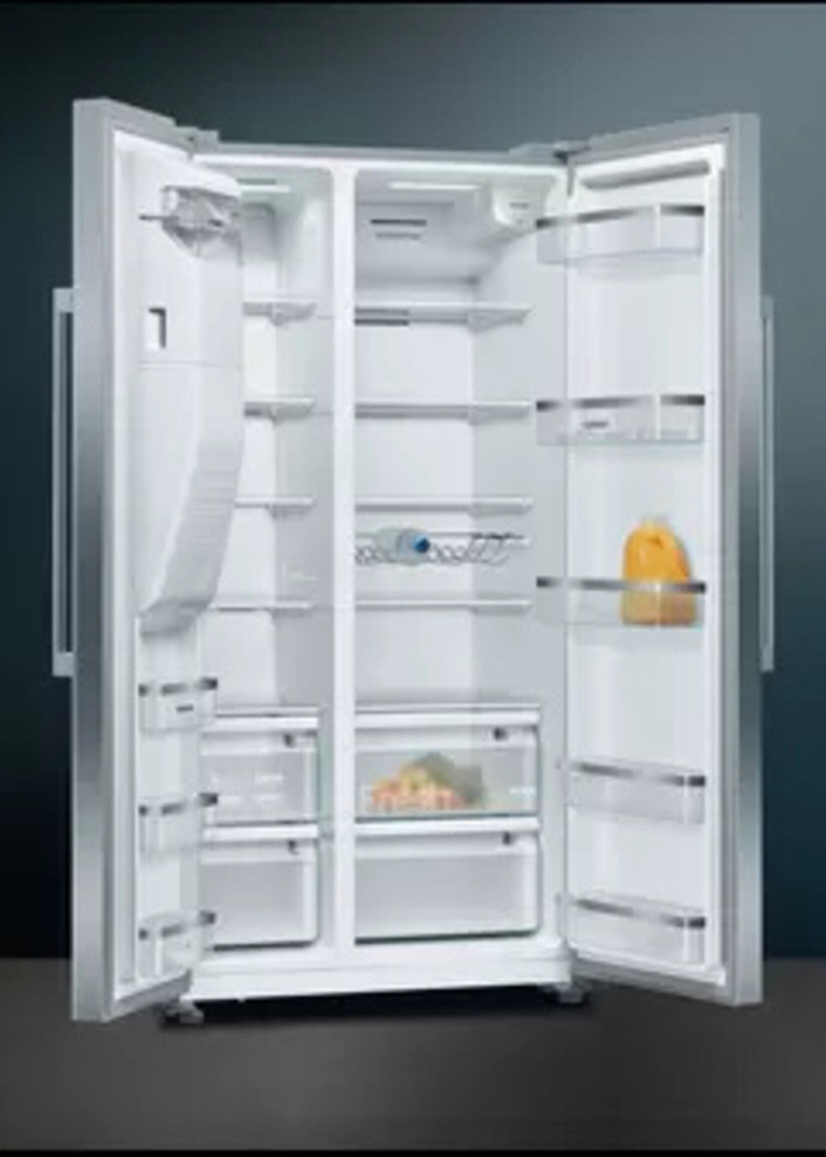 Siemens KA93DAIEP Amerikaanse koelkast RVS - 180 cm