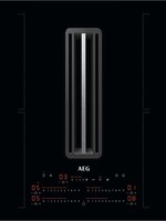 AEG CDE8475SCB Inductiekookplaat met afzuiging - 80 cm