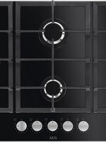 AEG HKB95820NB Gas op glas kookplaat - 90cm