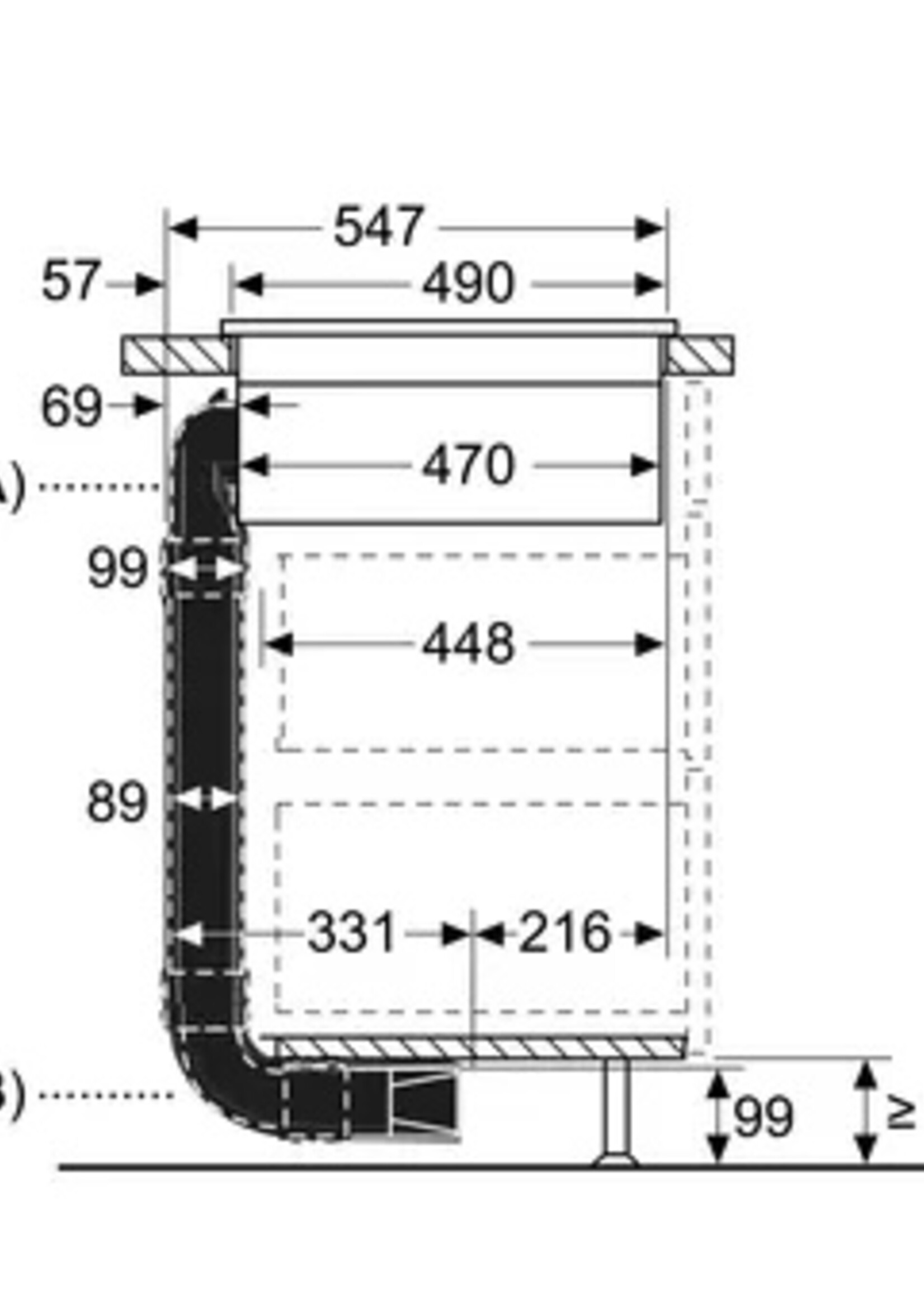 Siemens EX875LX67E Inductiekookplaat met ingebouwde dampkap - 80 cm