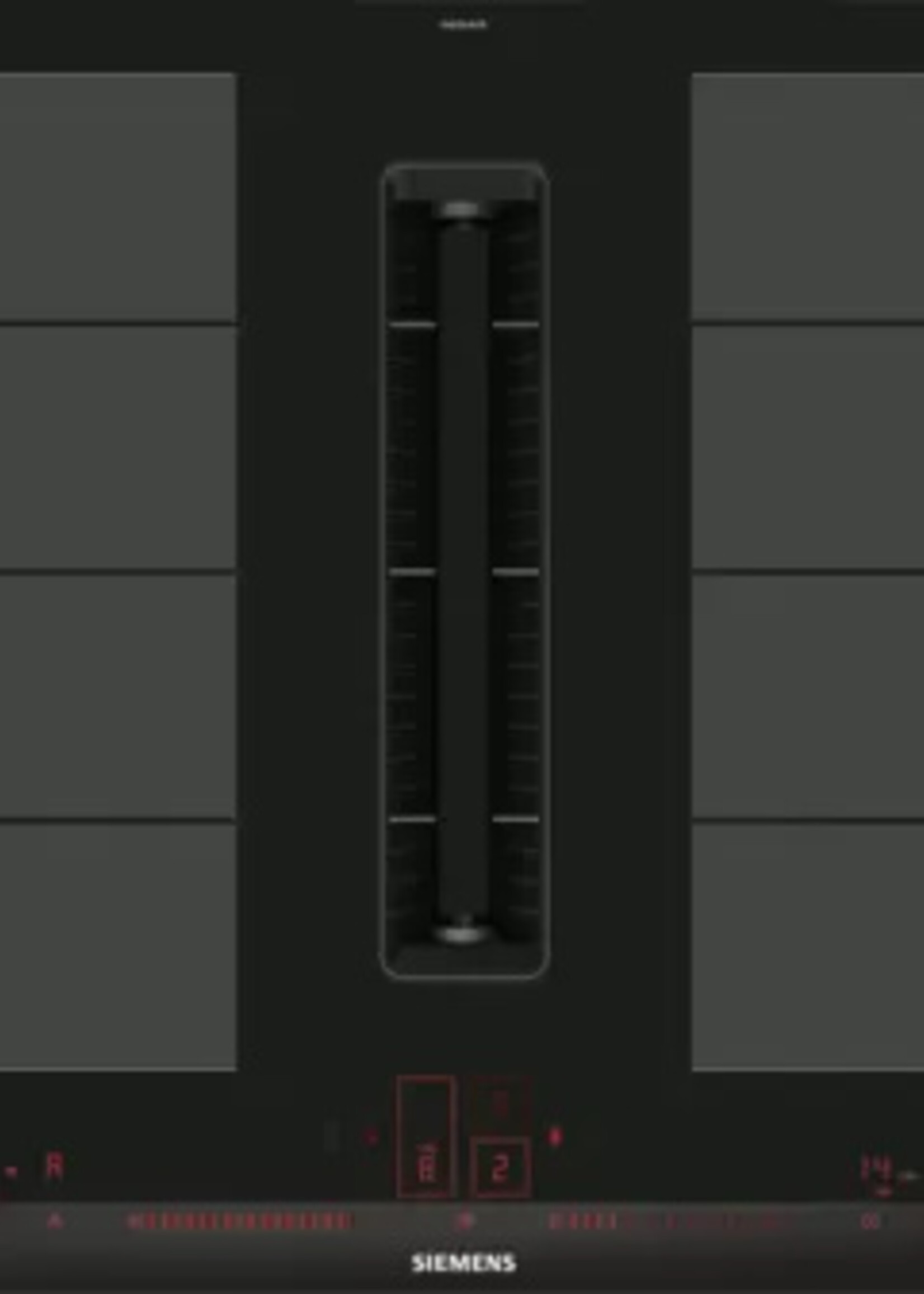 Siemens EX875LX67E Inductiekookplaat met ingebouwde dampkap - 80 cm