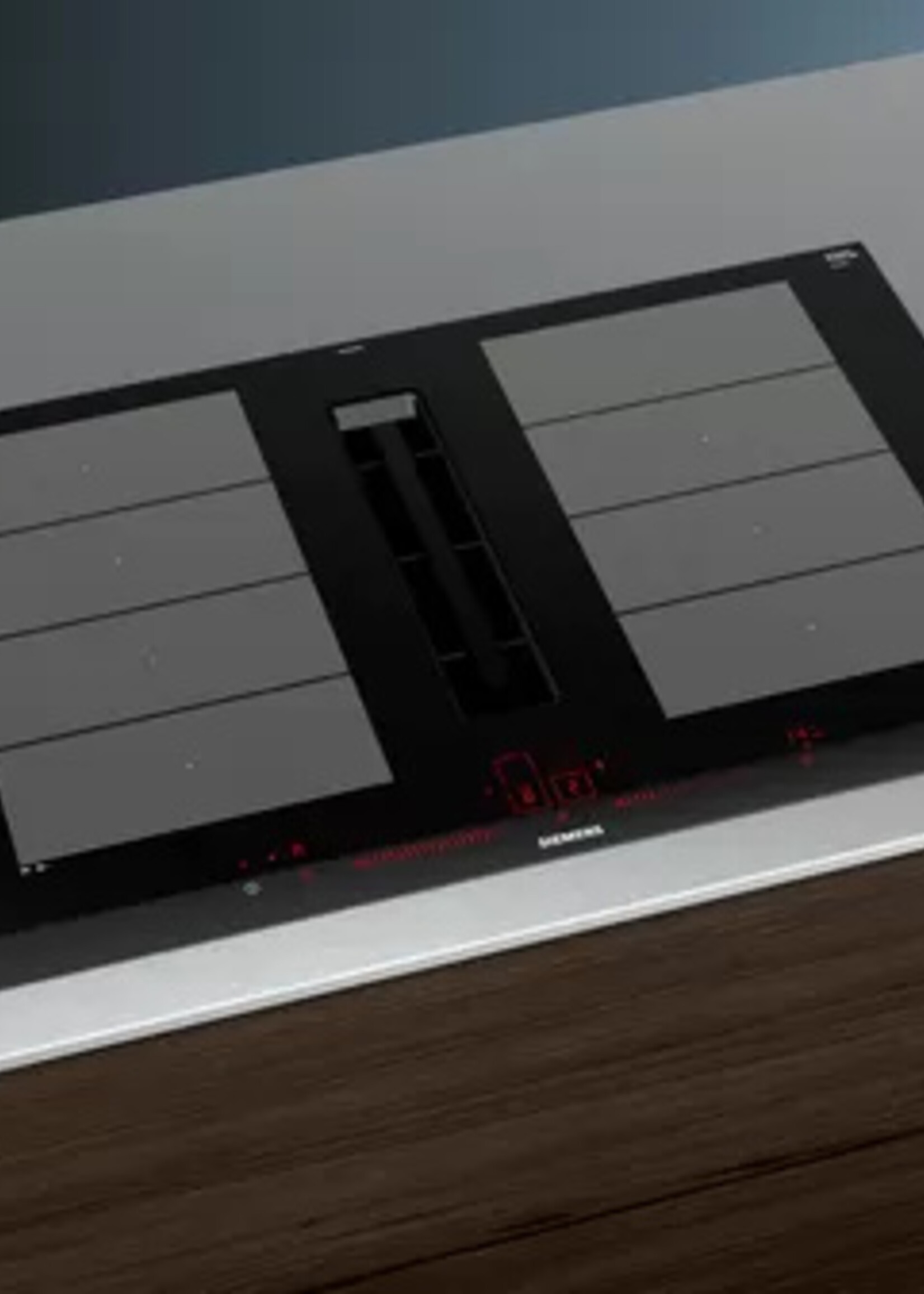 Siemens EX875LX67E Inductiekookplaat met ingebouwde dampkap - 80 cm