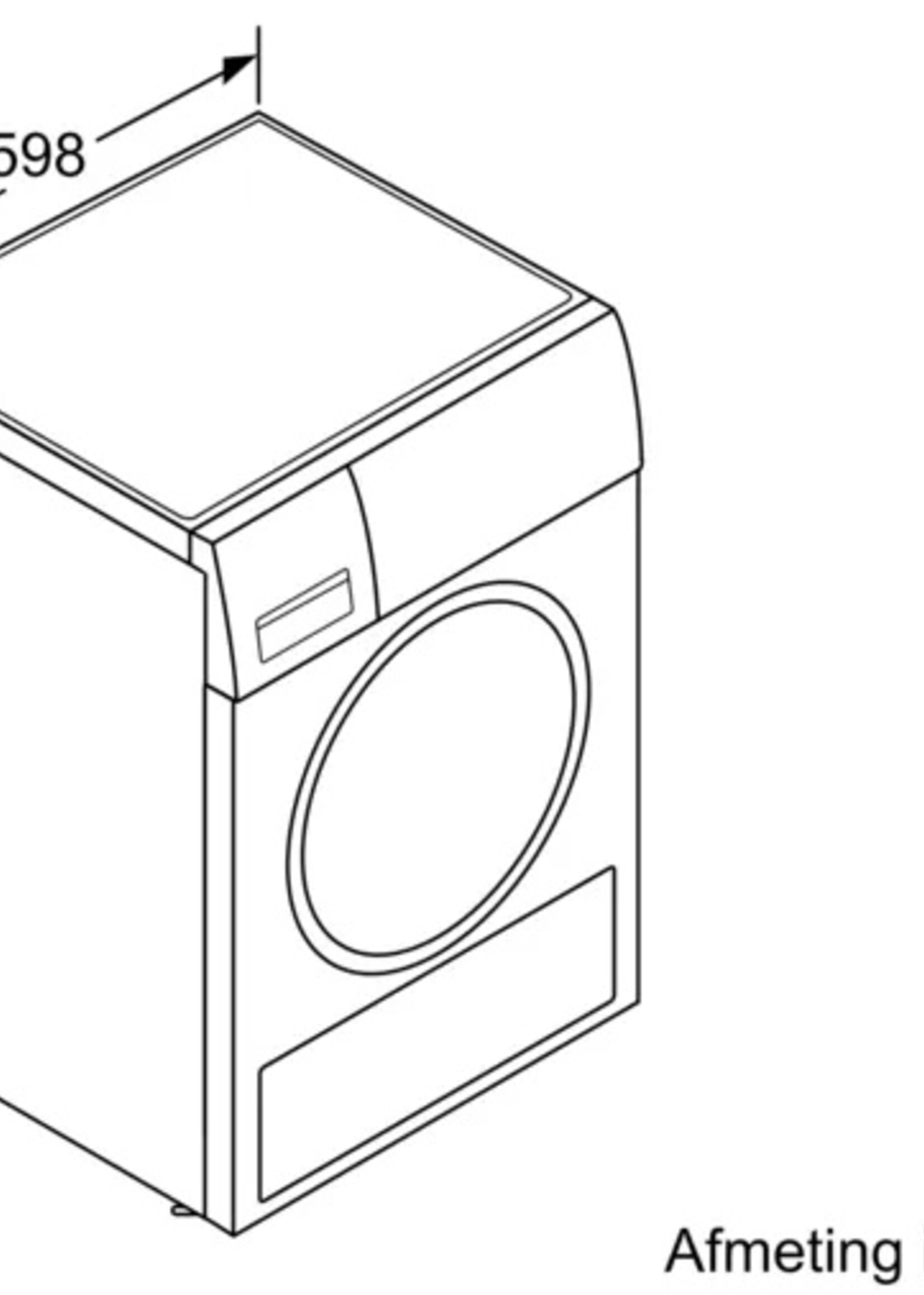 Bosch WTW84470NL Warmtepompdroger - 8 kg